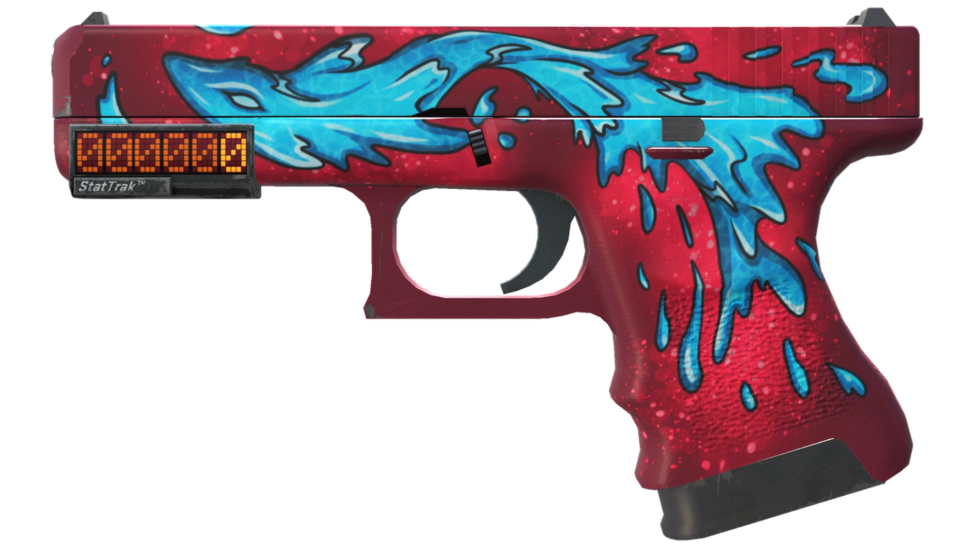 StatTrak™ Glock-18 | Water Elemental (Factory New)