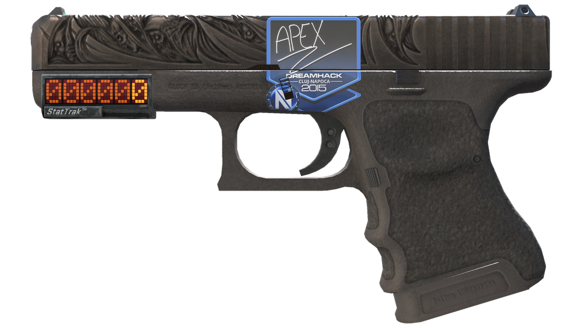StatTrak™ Glock-18 | Wraiths (Battle-Scarred)