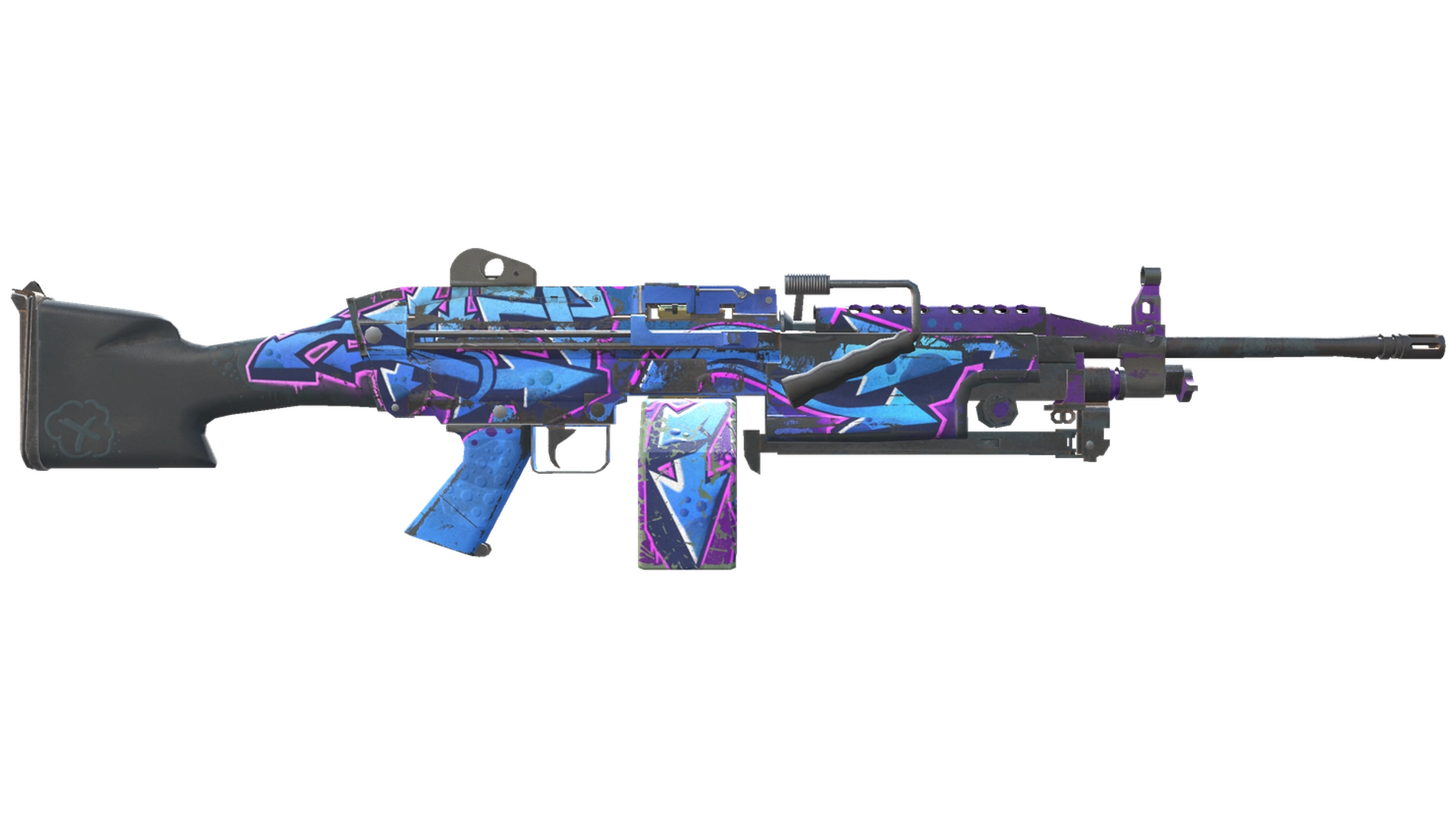 StatTrak™ M249 | Downtown (Field-Tested)