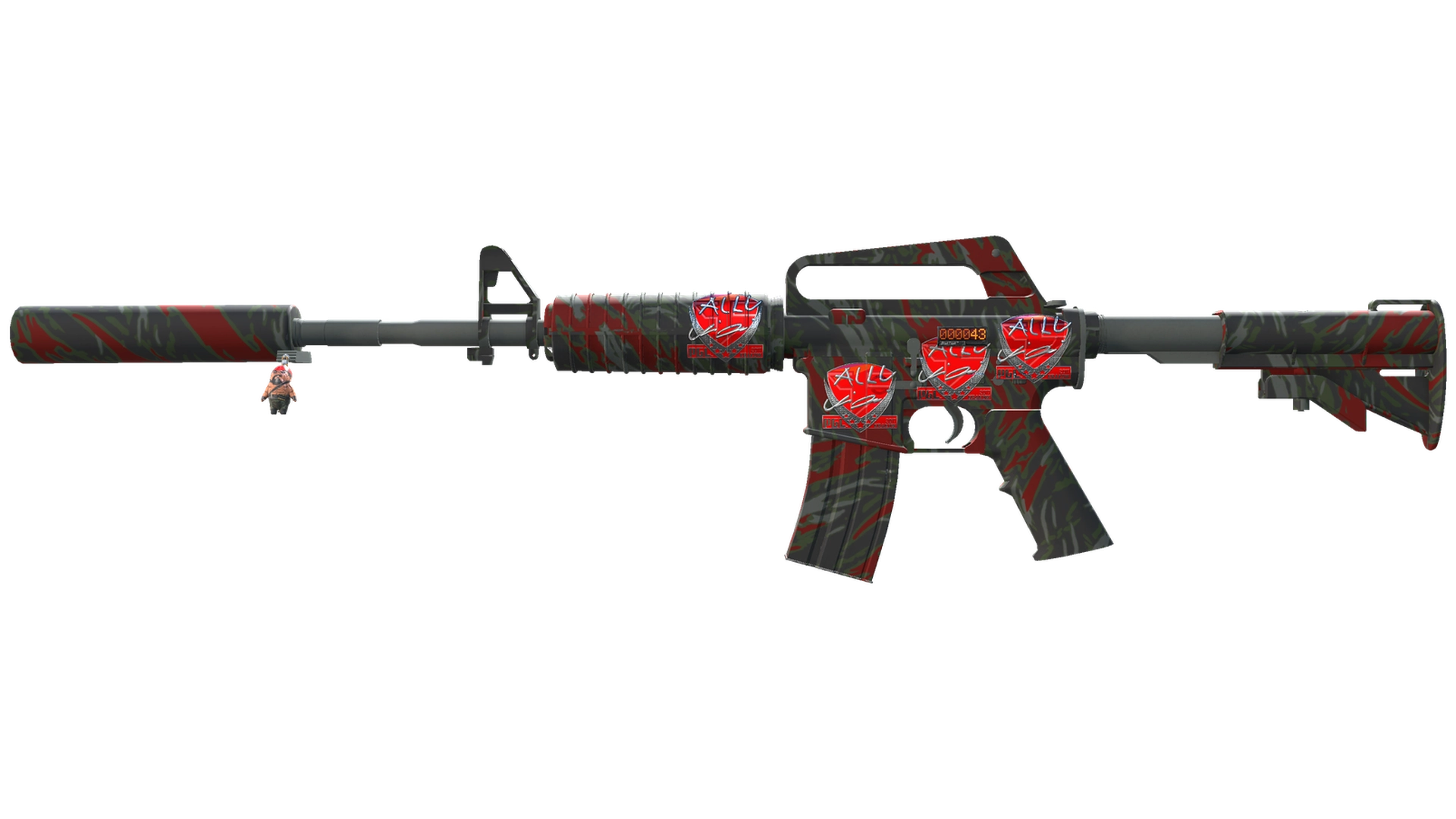 StatTrak™ M4A1-S | Кровавый тигр (Прямо с завода)