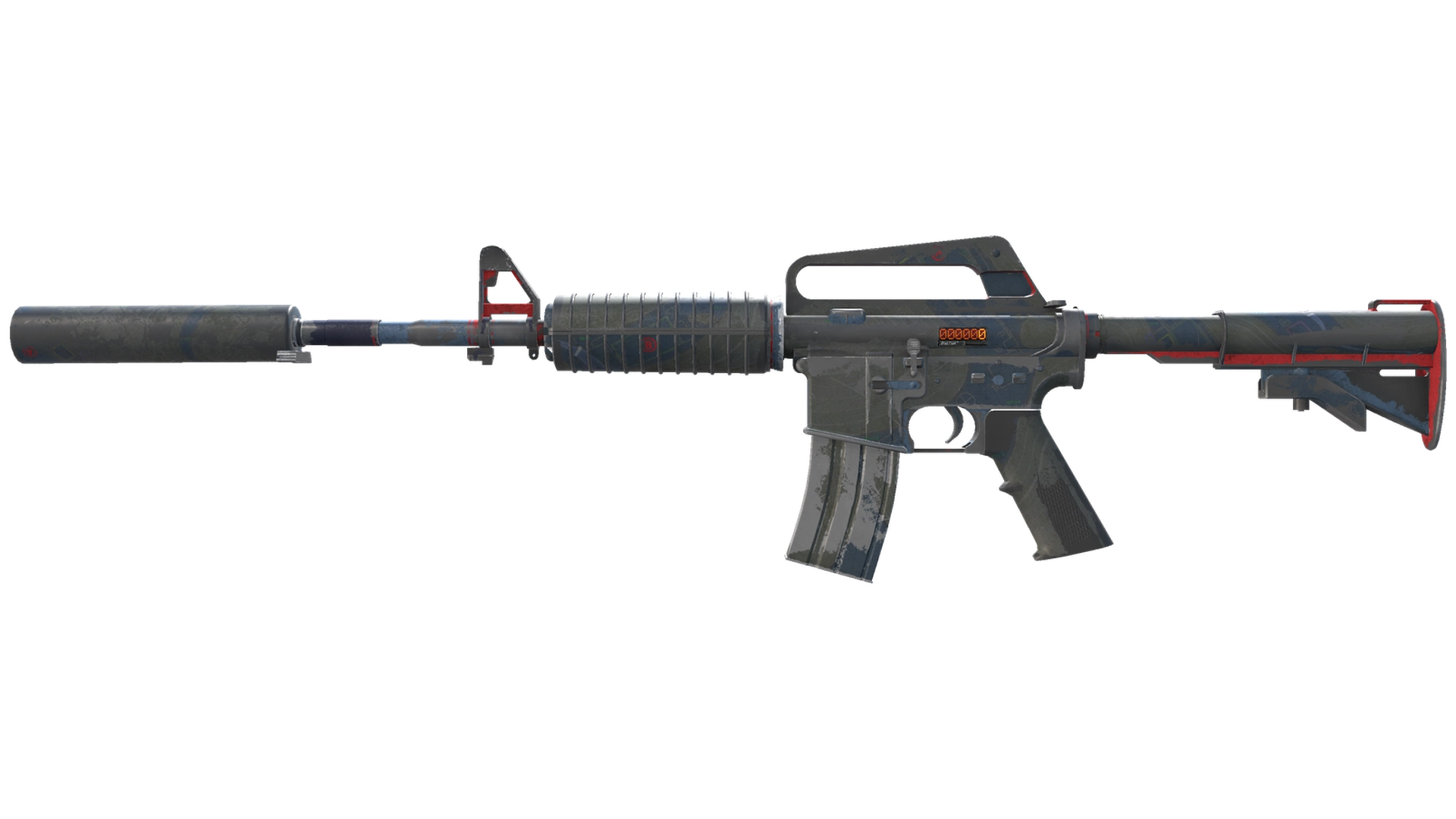 StatTrak™ M4A1-S | Briefing (Battle-Scarred)
