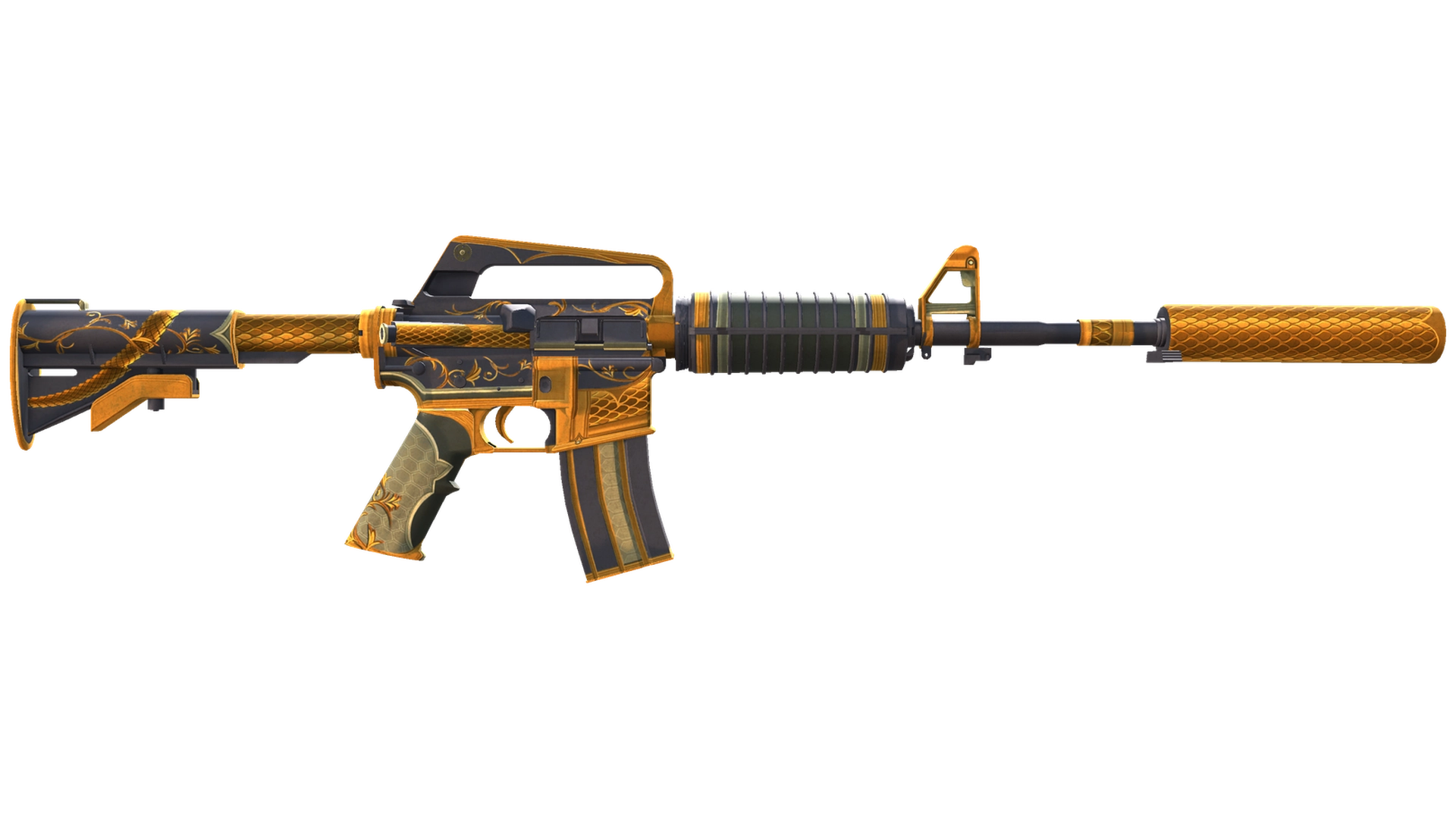 StatTrak™ M4A1-S | Golden Coil (Field-Tested)