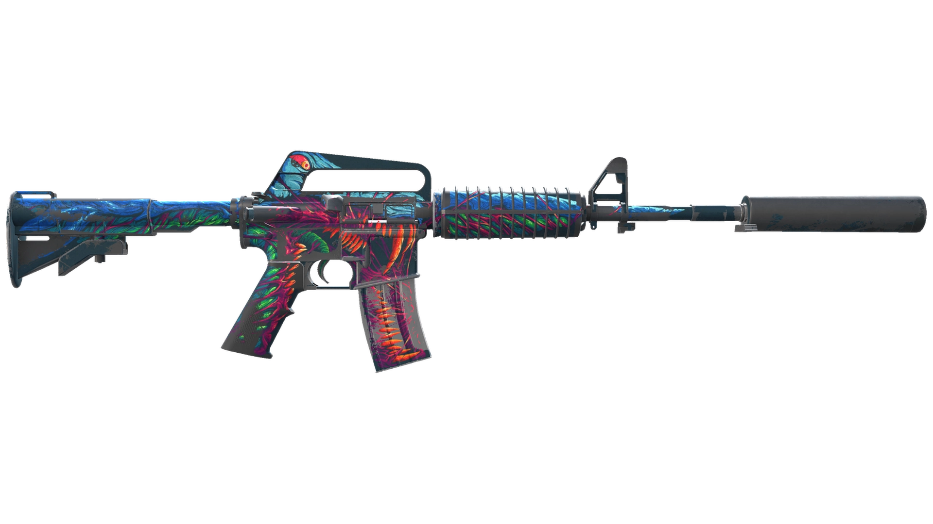 StatTrak™ M4A1-S | Hyper Beast (Battle-Scarred)