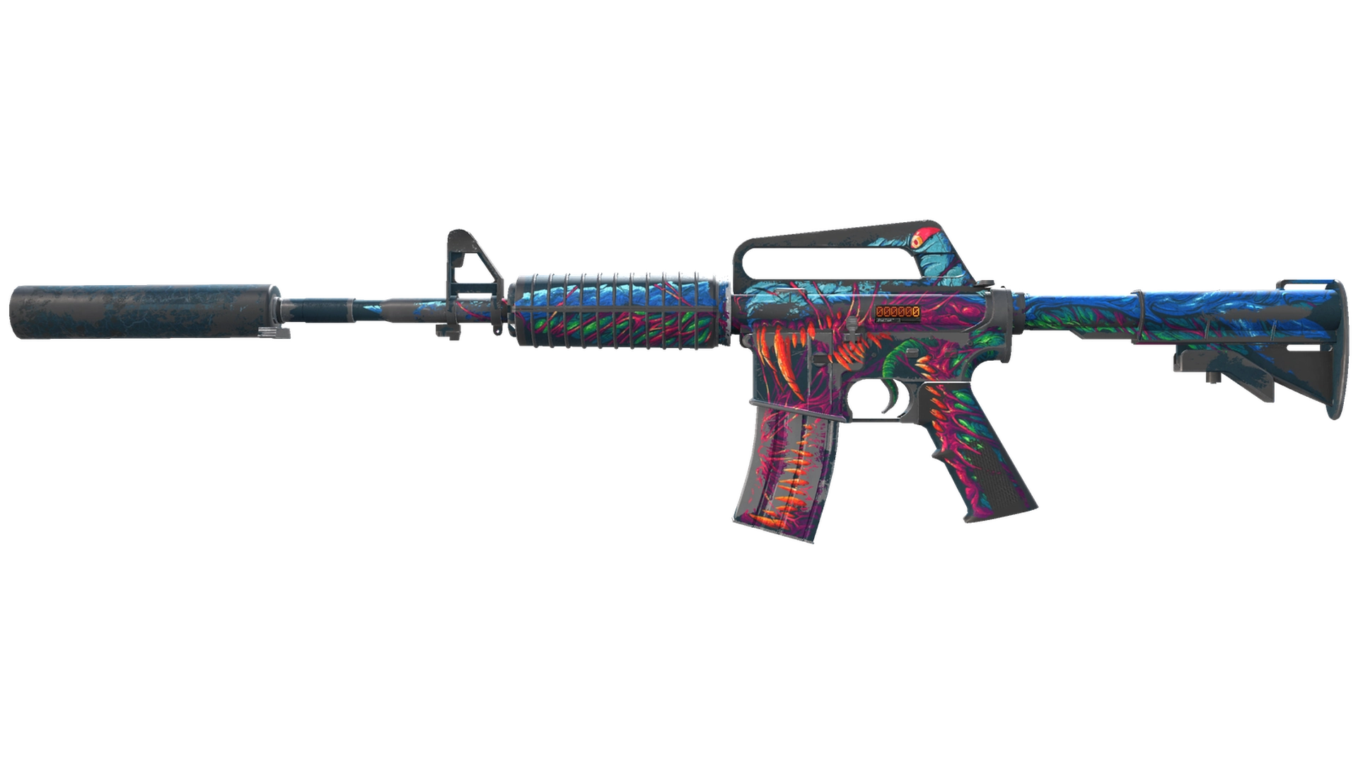 StatTrak™ M4A1-S | Hyper Beast (Battle-Scarred)