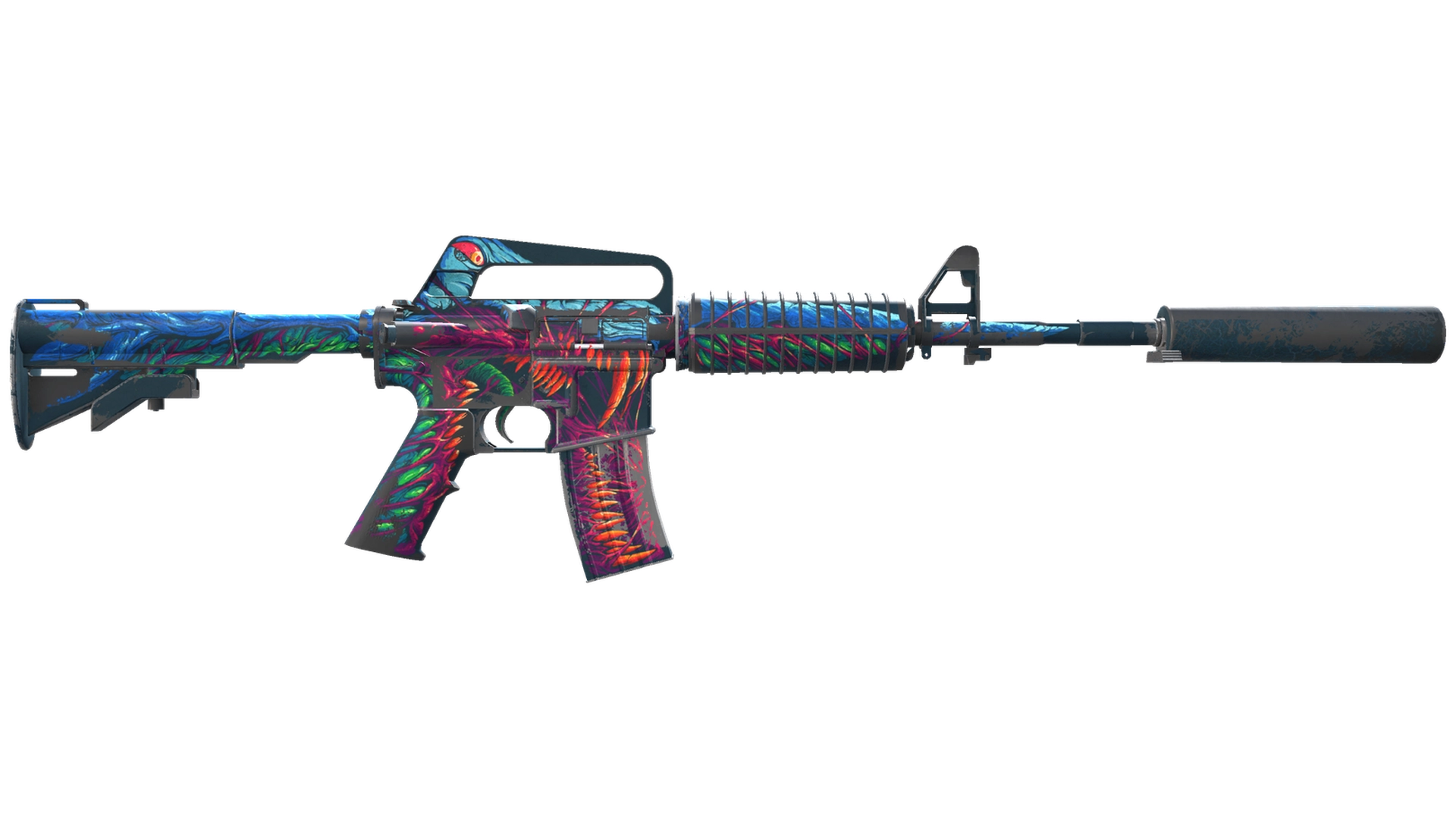 StatTrak™ M4A1-S | Hyper Beast (Battle-Scarred)