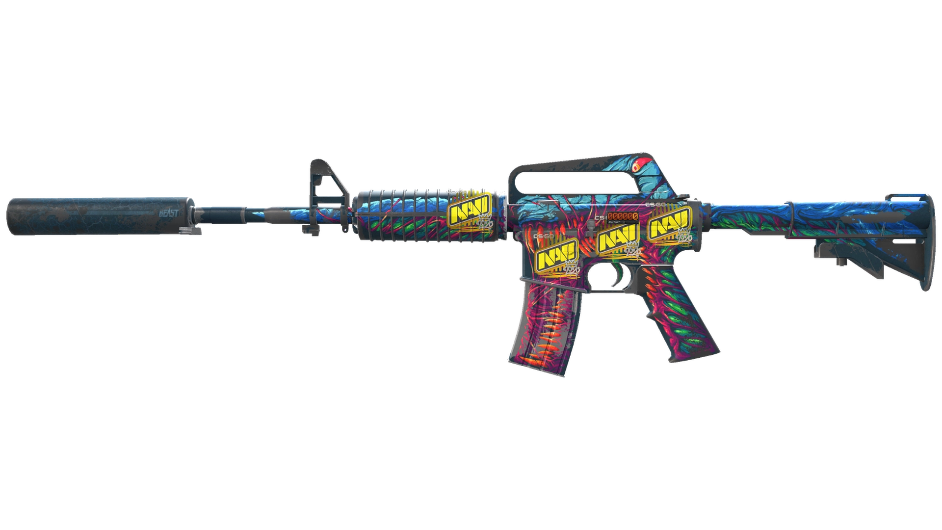 StatTrak™ M4A1-S | Hyper Beast (Battle-Scarred)