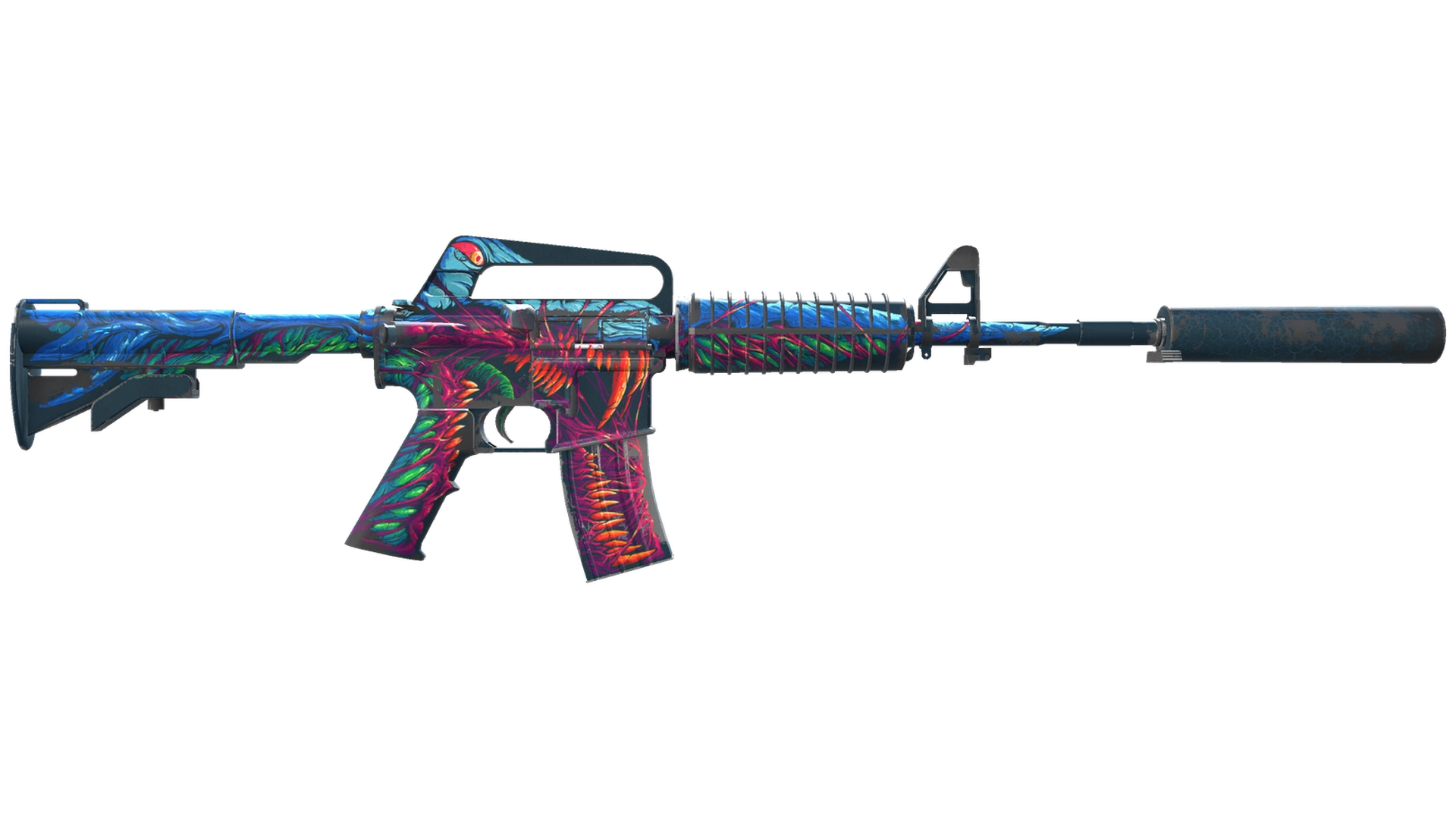 StatTrak™ M4A1-S | Hyper Beast (Well-Worn)