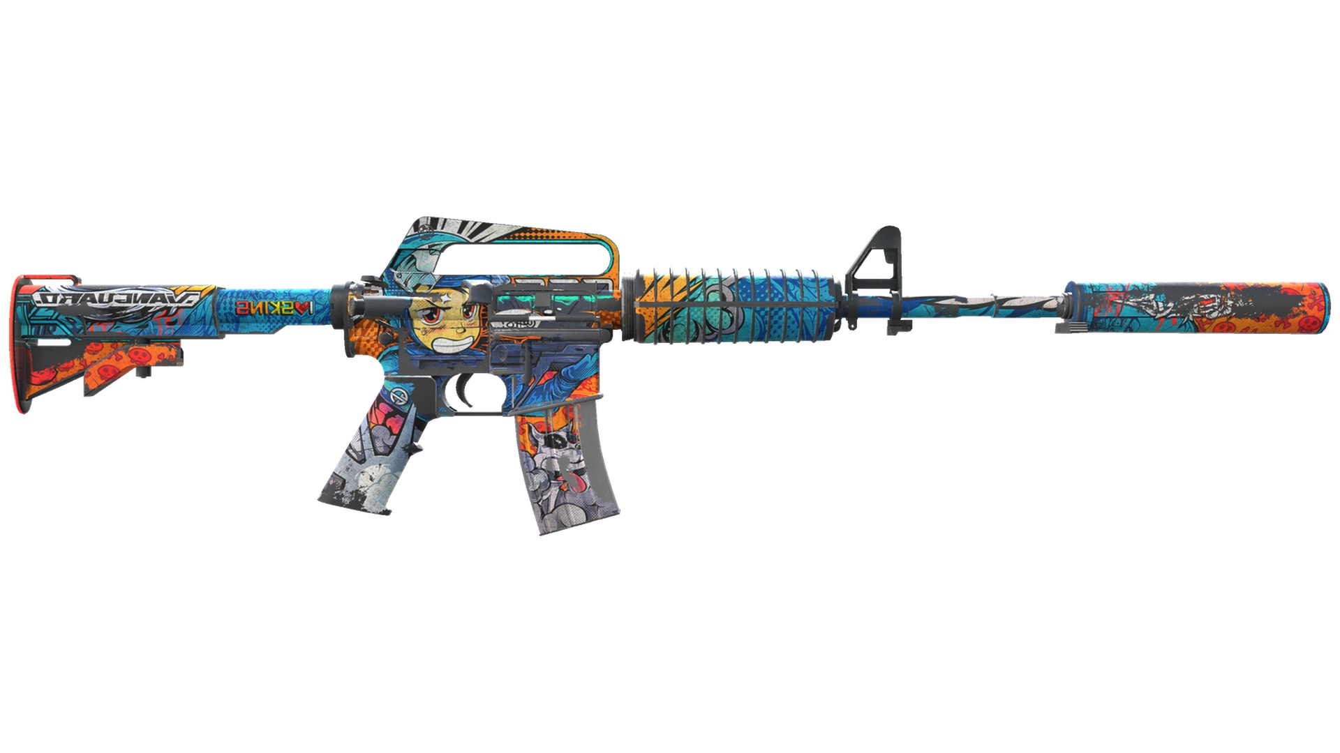 StatTrak™ M4A1-S | Player Two (Battle-Scarred)