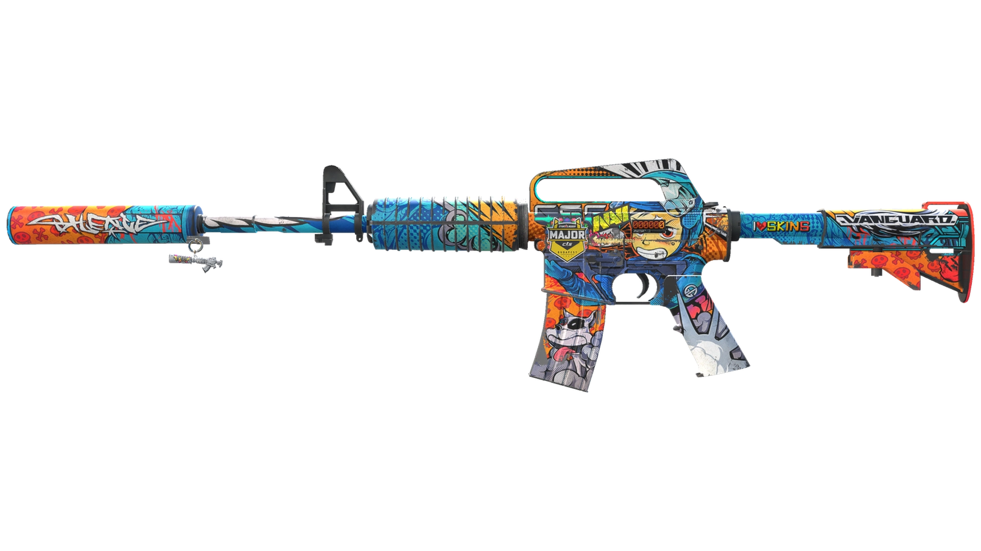 StatTrak™ M4A1-S | Player Two (Well-Worn)