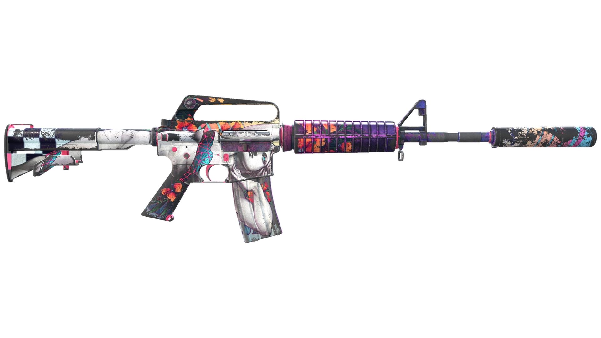 StatTrak™ M4A1-S | Vaporwave (Battle-Scarred)