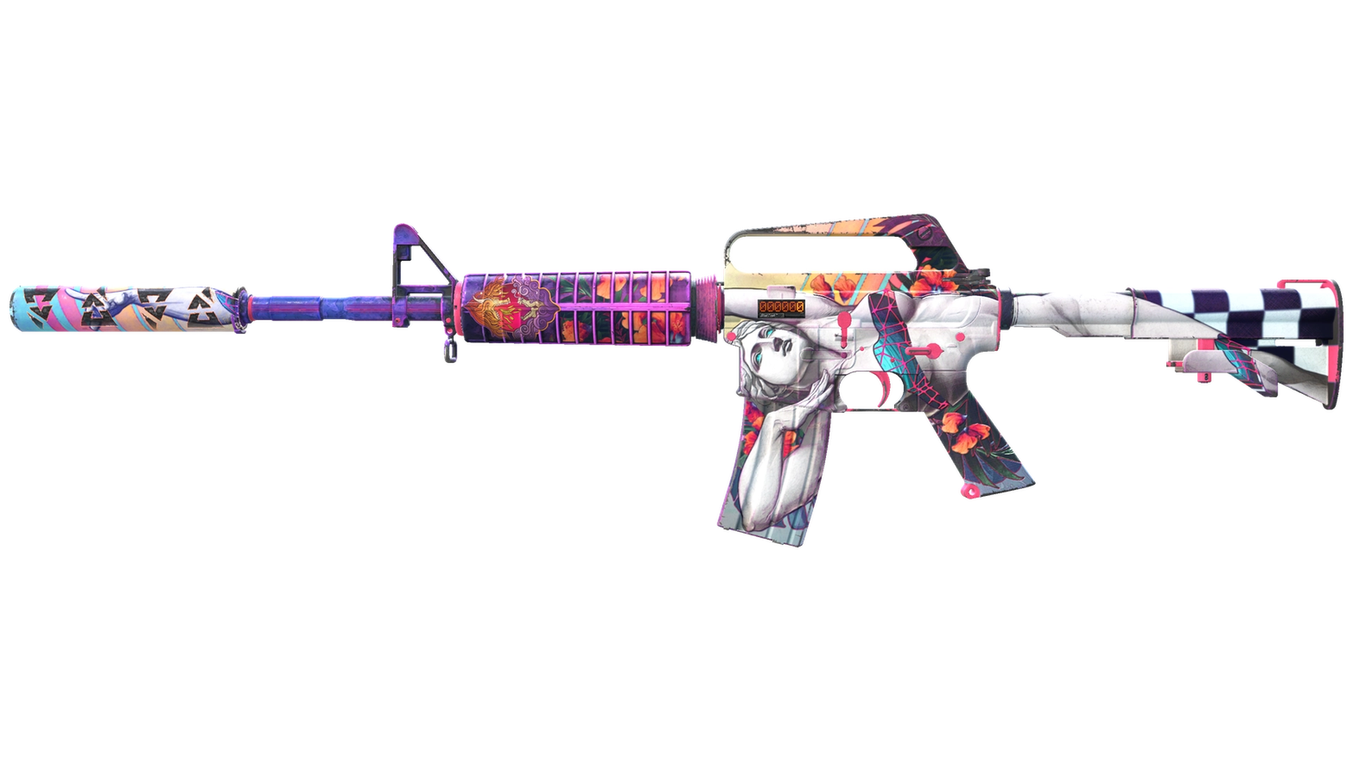 StatTrak™ M4A1-S | Вейпорвейв (После полевых испытаний)