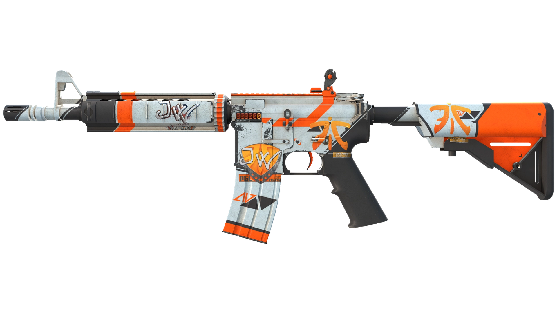 StatTrak™ M4A4 | Asiimov (Well-Worn)