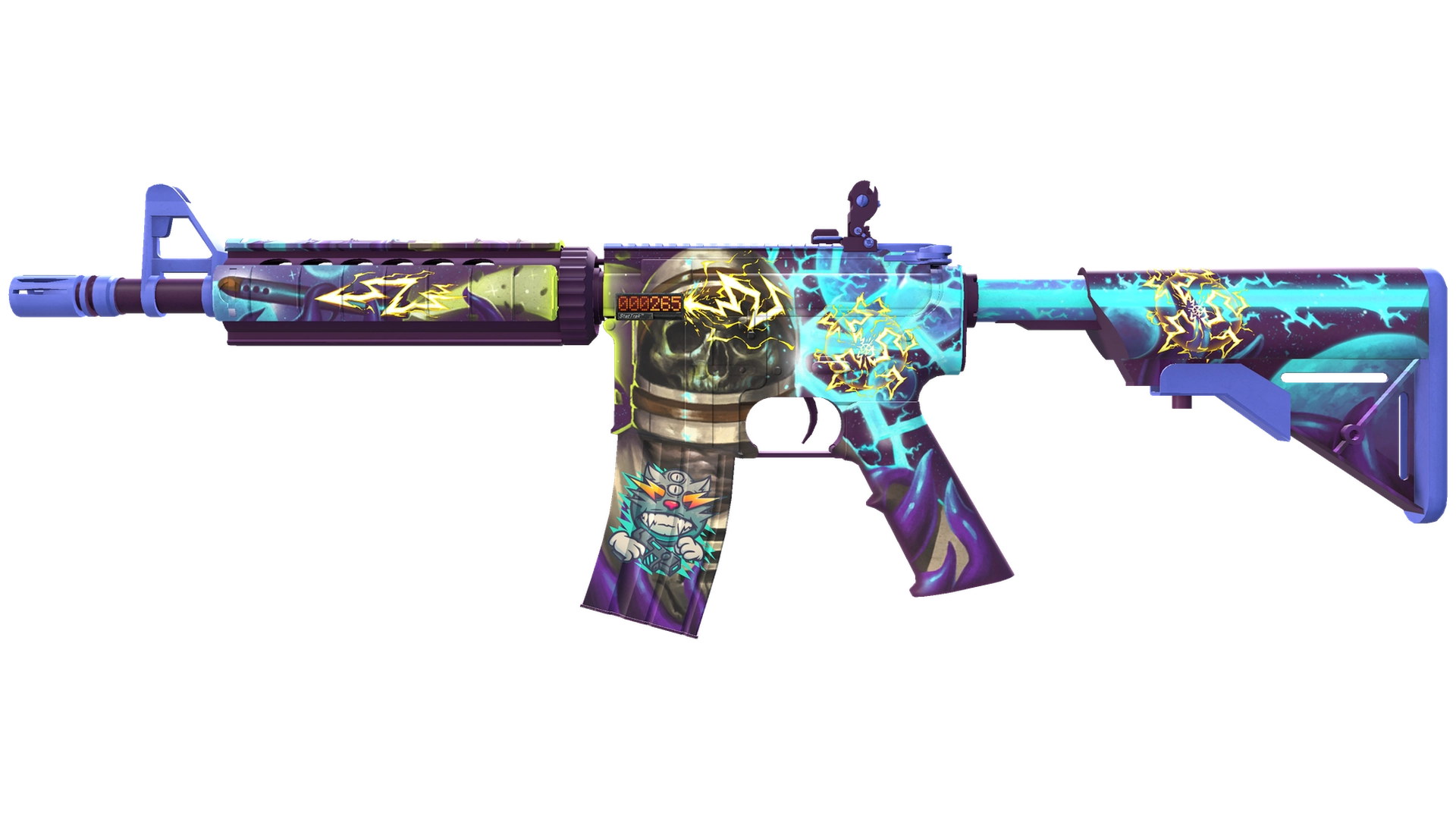 StatTrak™ M4A4 | Безлюдный космос (После полевых испытаний)