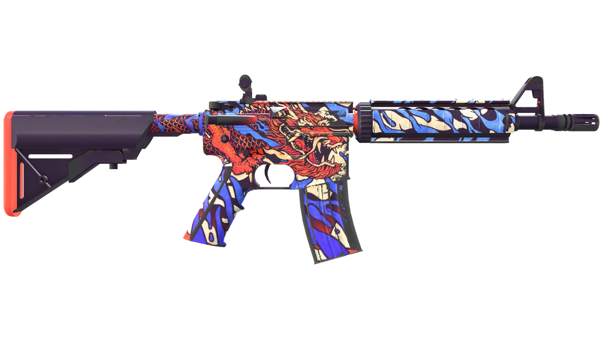 StatTrak™ M4A4 | 龍王 (Dragon King) (Factory New)