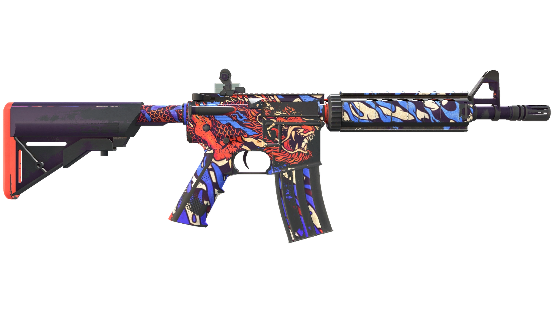 StatTrak™ M4A4 | 龍王 (Dragon King) (Field-Tested)