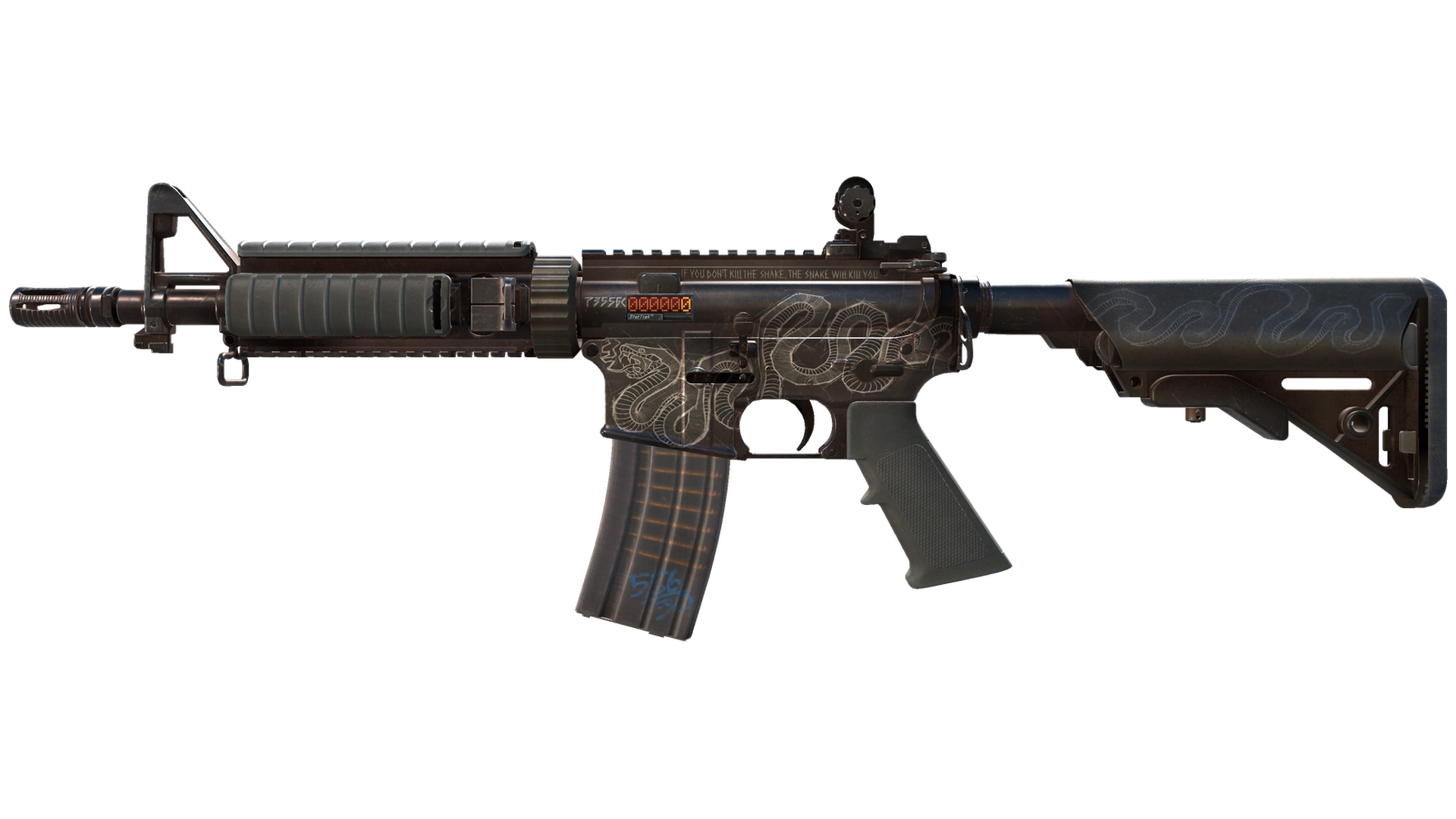 StatTrak™ M4A4 | Etch Lord (Well-Worn)