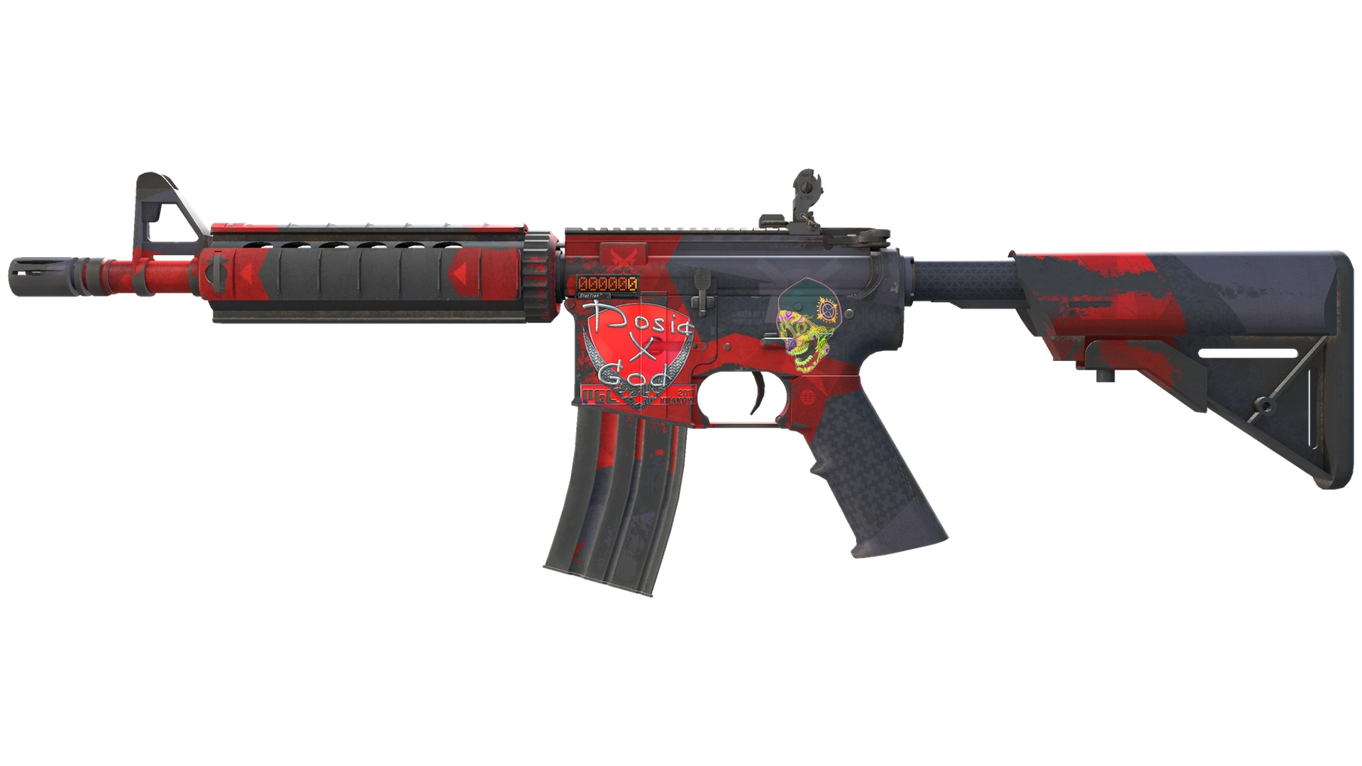 StatTrak™ M4A4 | Evil Daimyo (Battle-Scarred)