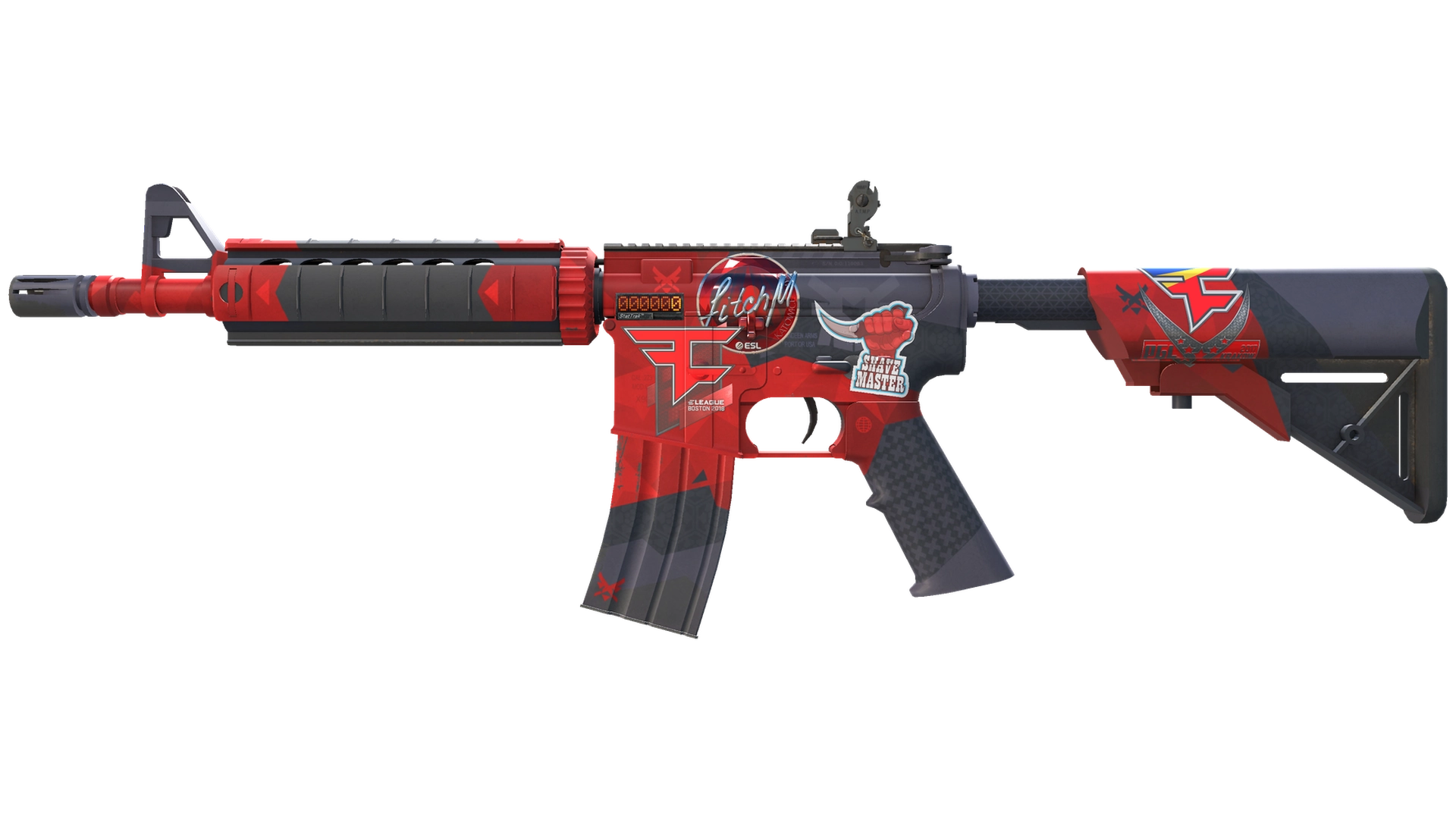 StatTrak™ M4A4 | Злобный дайме (Немного поношенное)