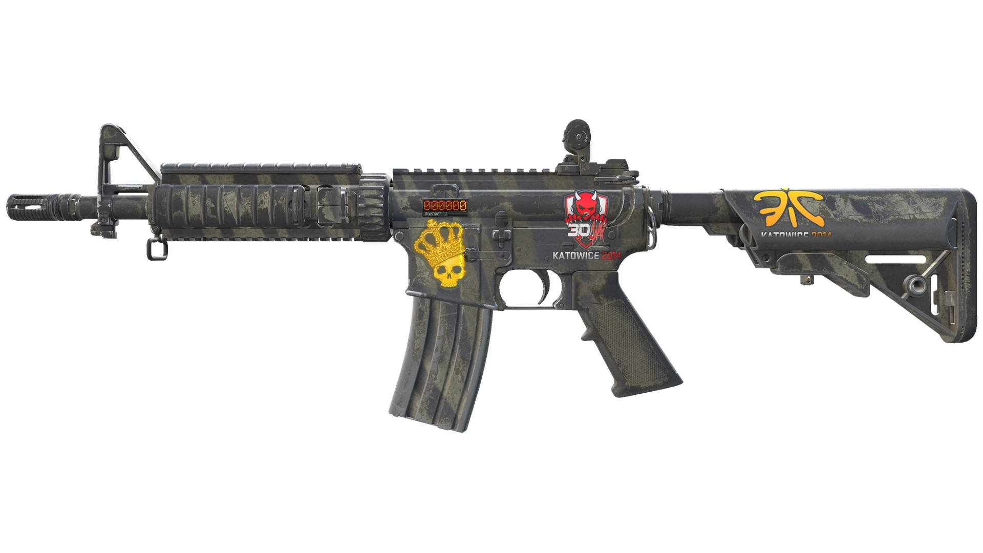 StatTrak™ M4A4 | Тусклые полосы (Закалённое в боях)