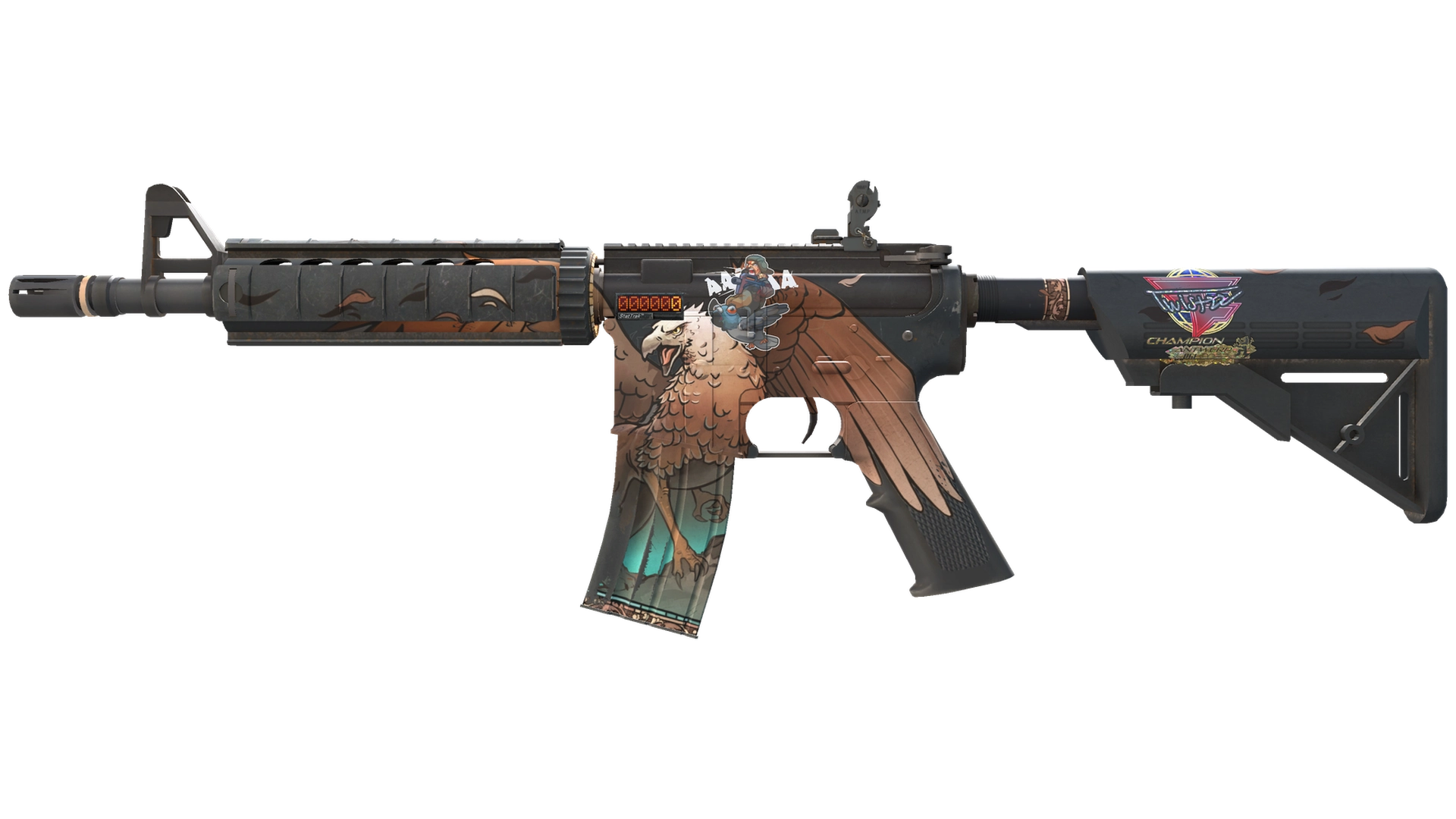StatTrak™ M4A4 | Грифон (После полевых испытаний)