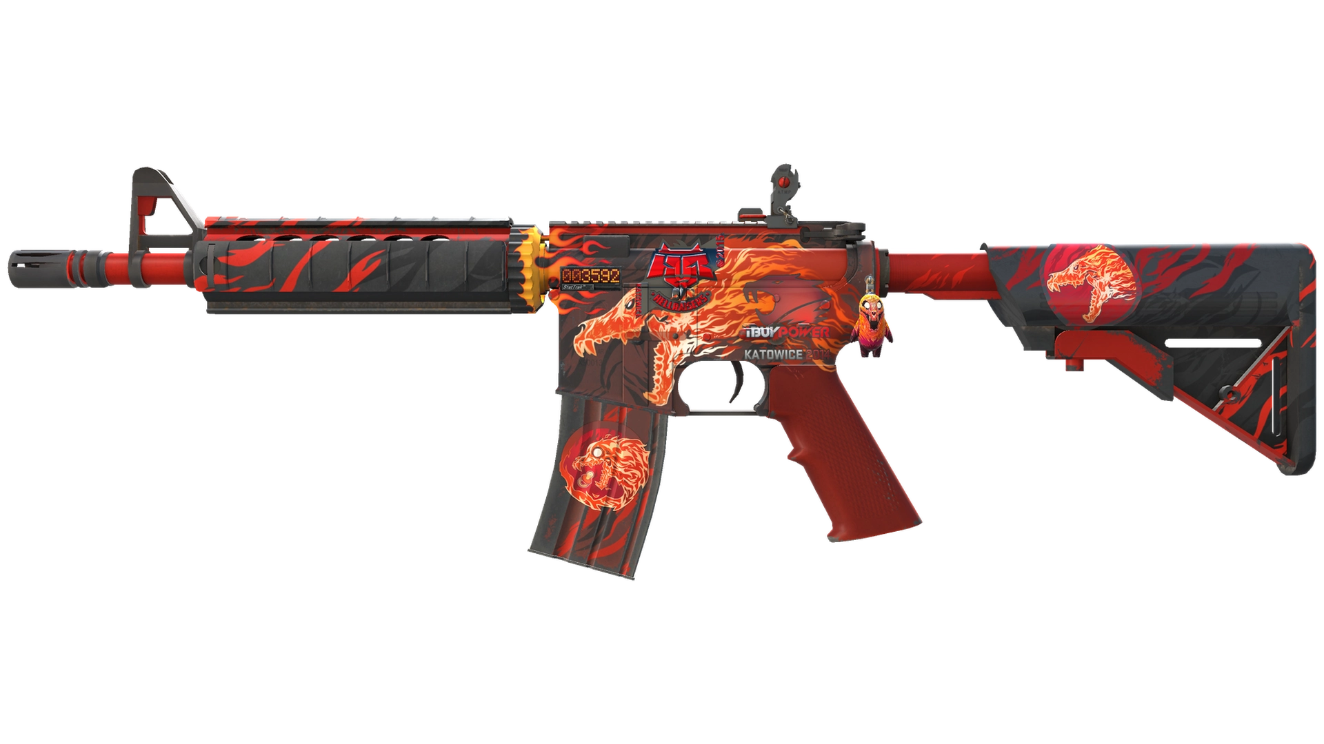StatTrak™ M4A4 | Вой (Немного поношенное)