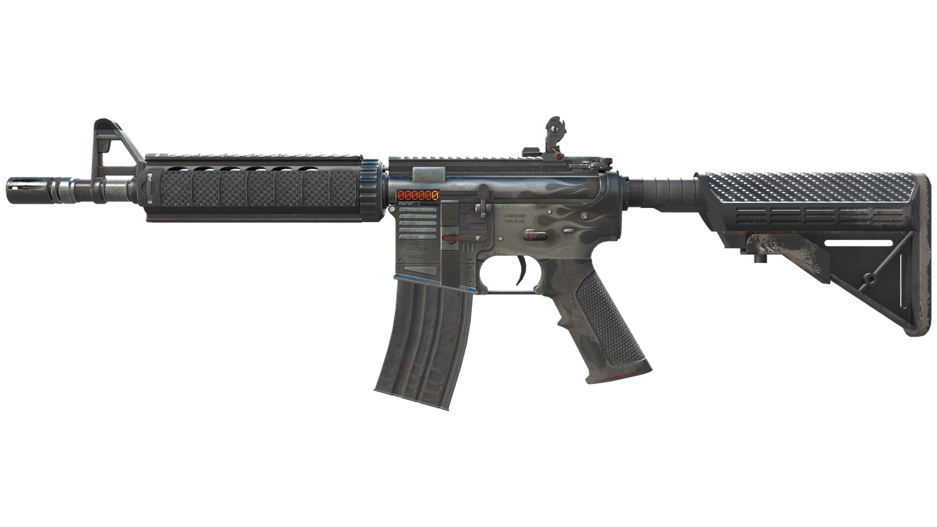 StatTrak™ M4A4 | Magnesium (Battle-Scarred)