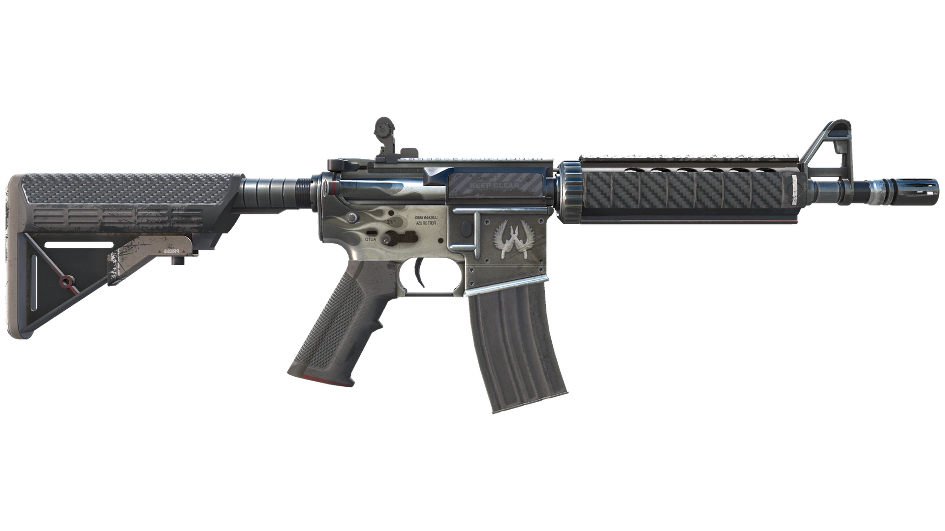 StatTrak™ M4A4 | Magnesium (Battle-Scarred)