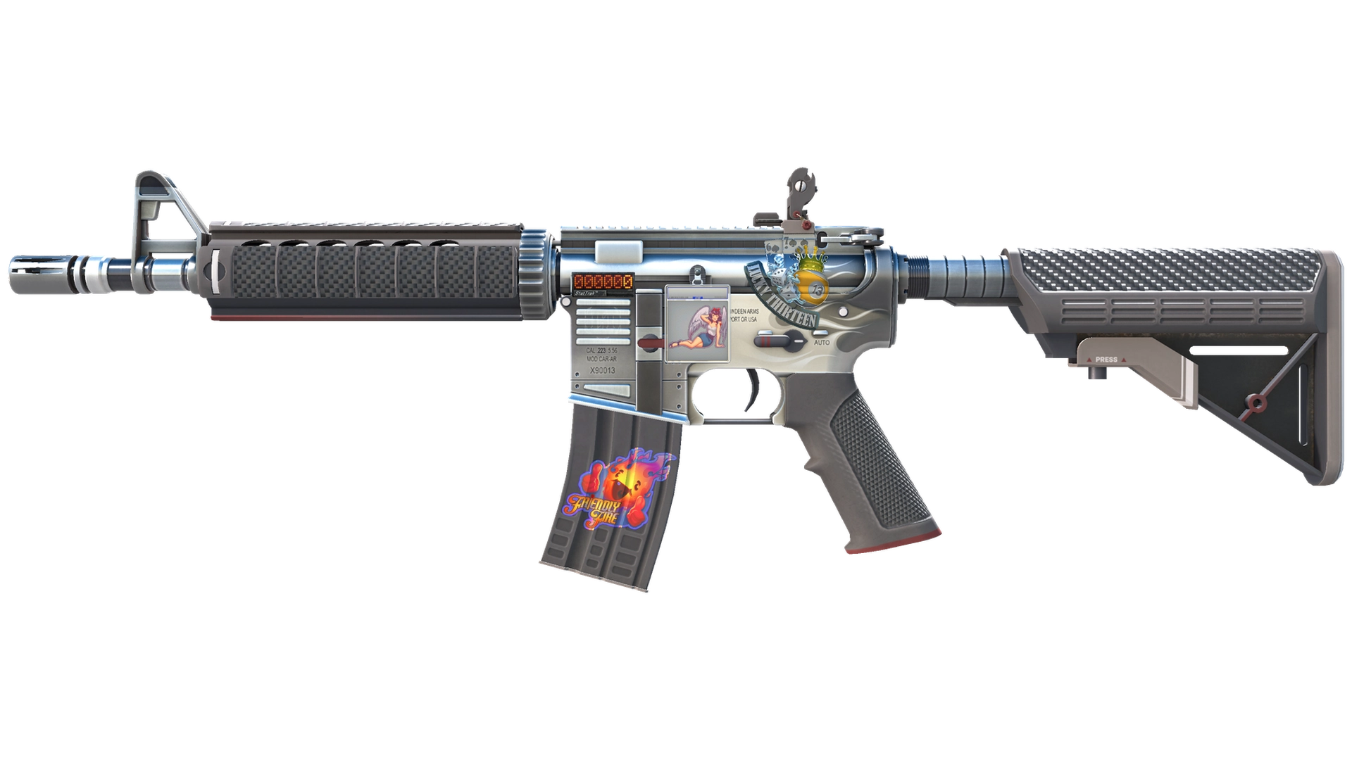 StatTrak™ M4A4 | Магний (Прямо с завода)