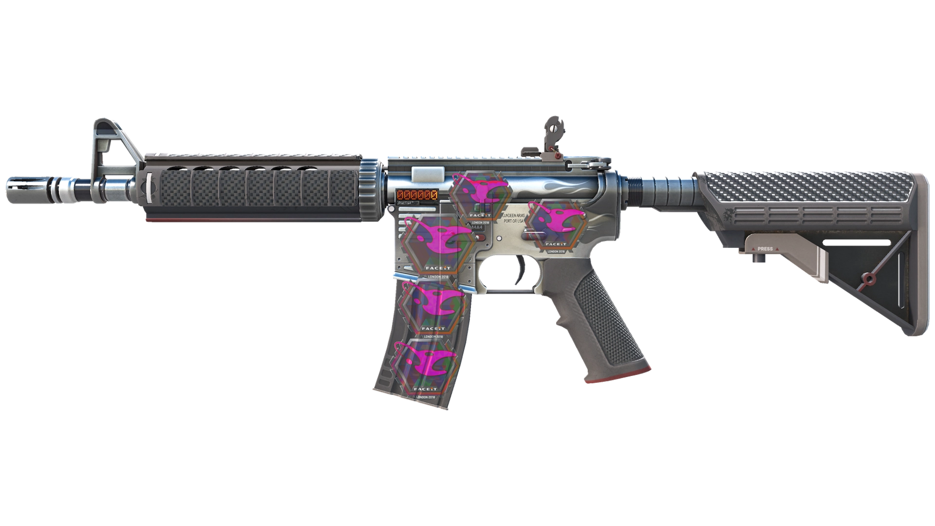 StatTrak™ M4A4 | Магний (После полевых испытаний)