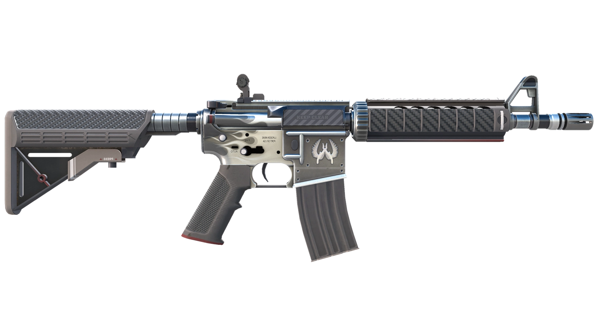 StatTrak™ M4A4 | Magnesium (Minimal Wear)