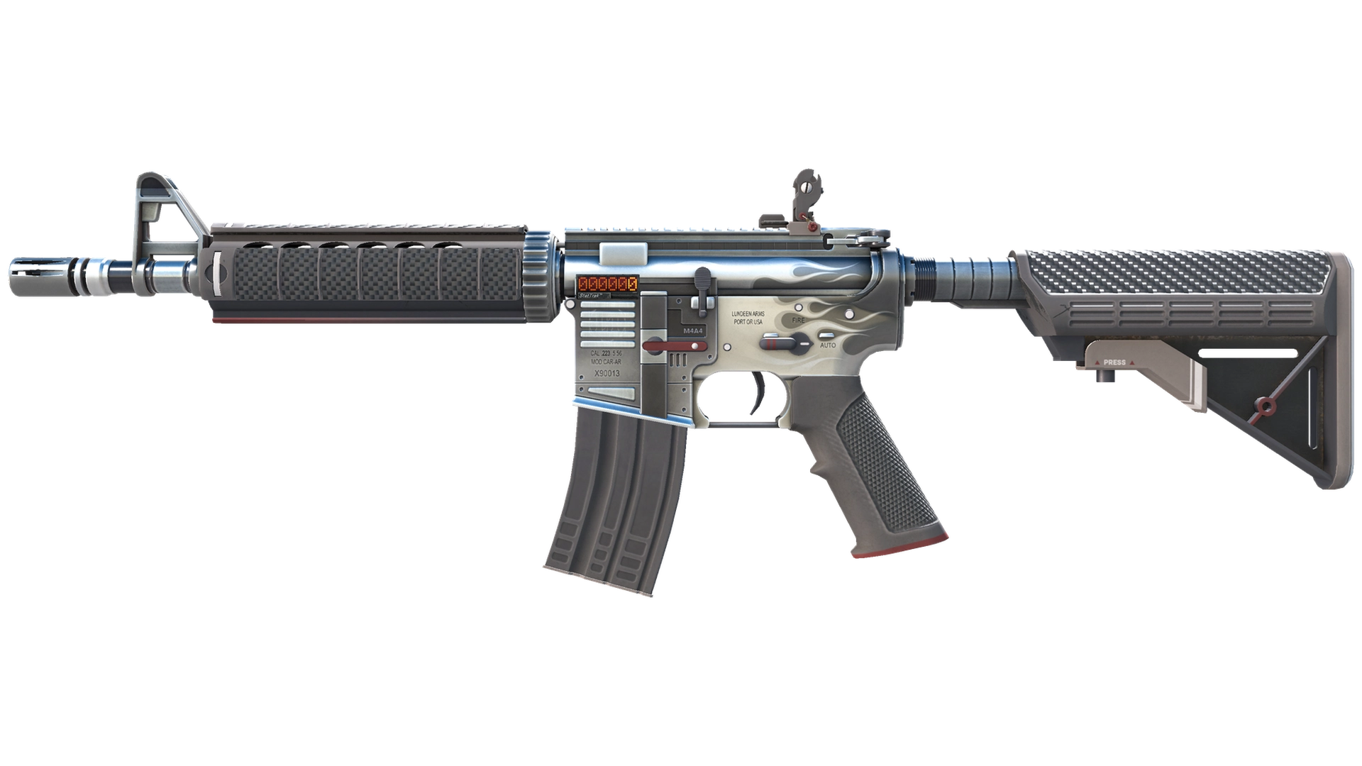 StatTrak™ M4A4 | Magnesium (Minimal Wear)