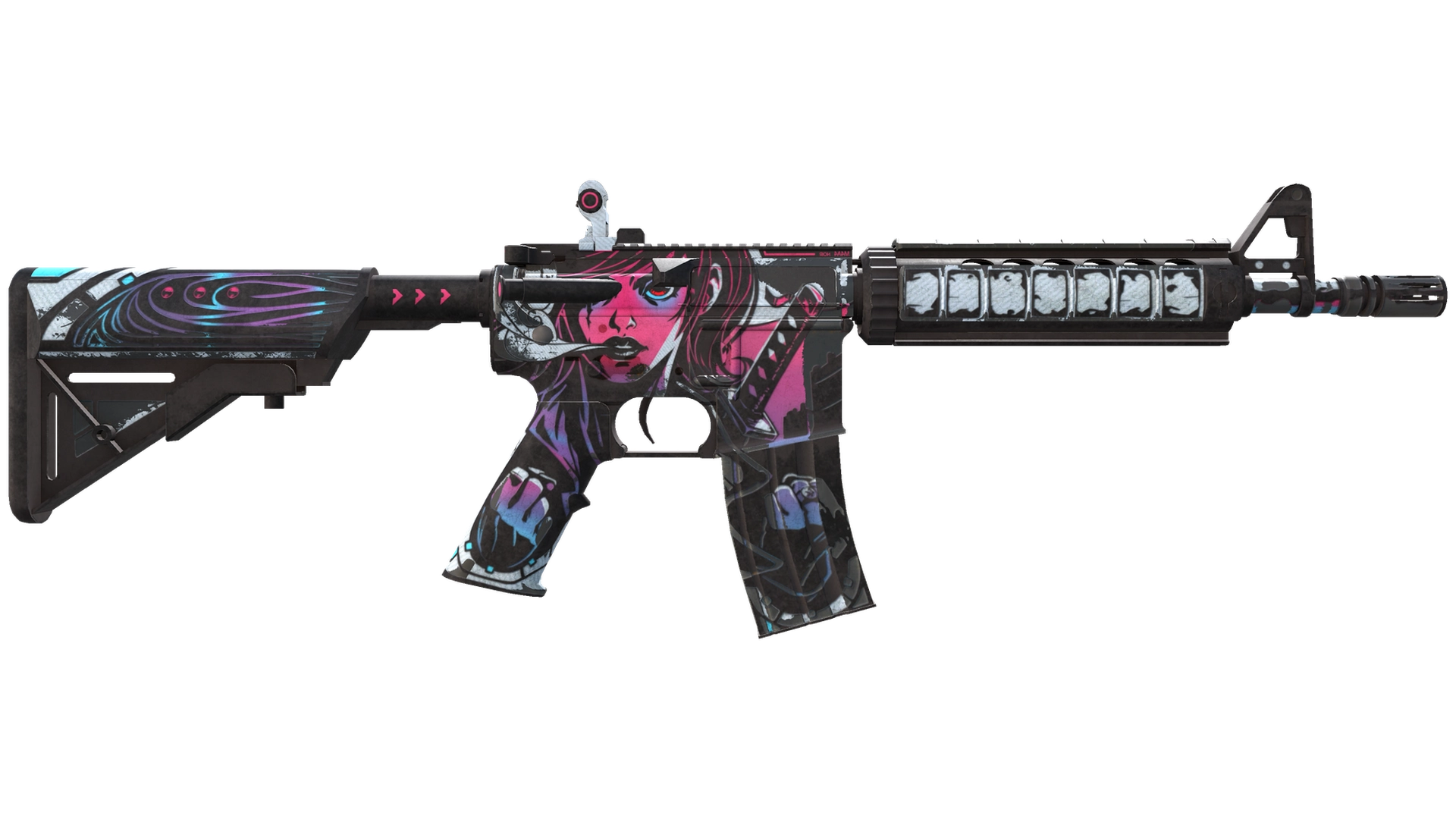 StatTrak™ M4A4 | Neo-Noir (Battle-Scarred)