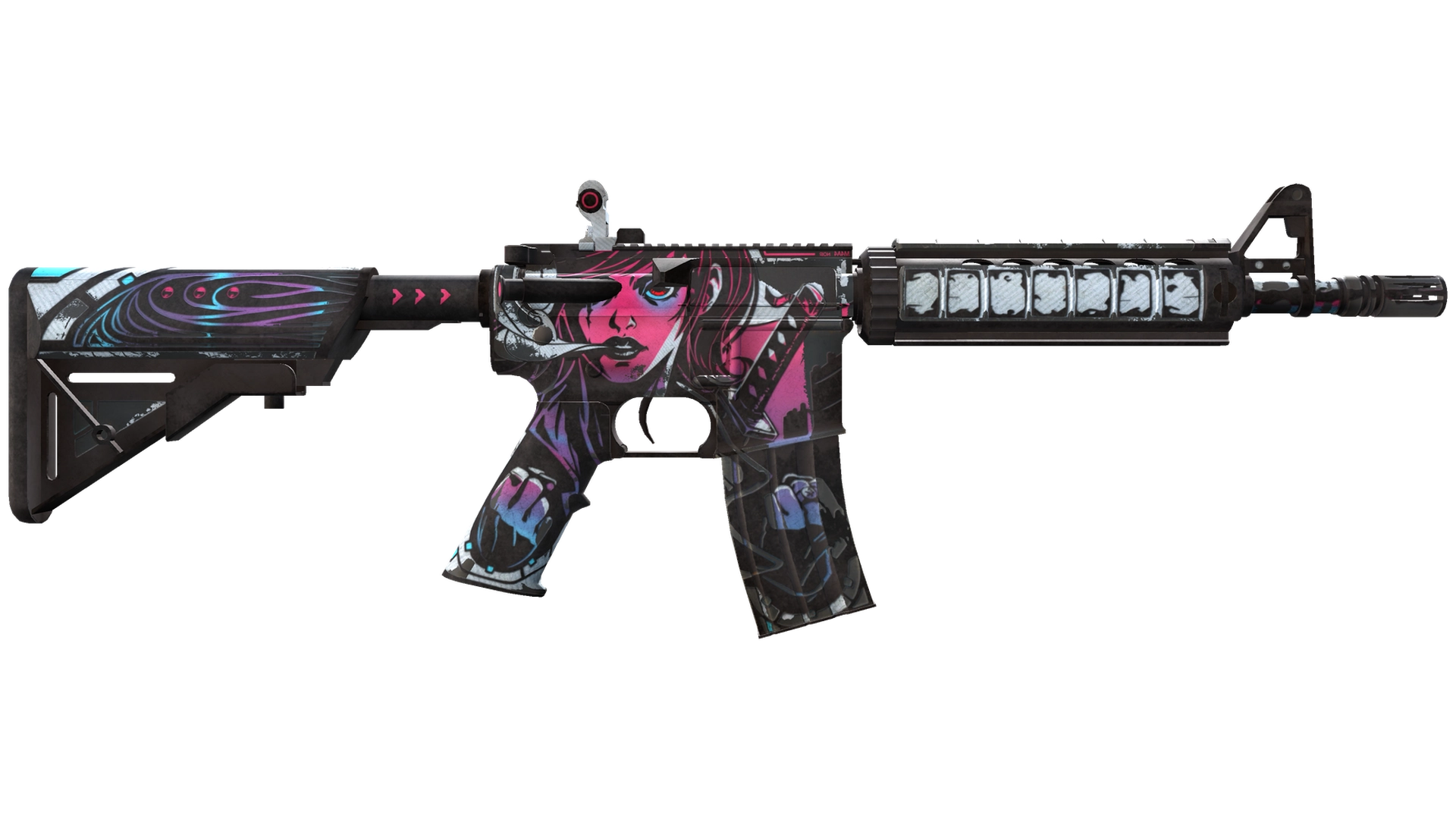 StatTrak™ M4A4 | Neo-Noir (Battle-Scarred)
