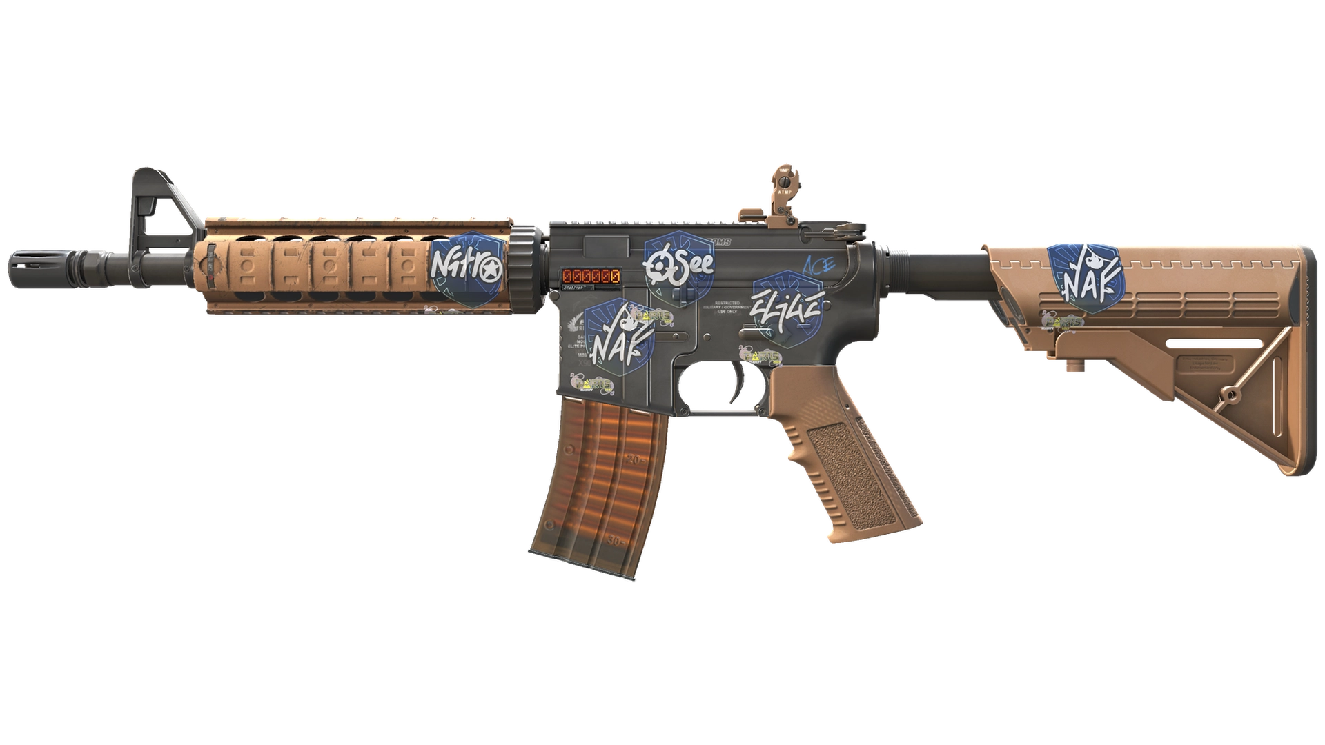 StatTrak™ M4A4 | Poly Mag (Factory New)