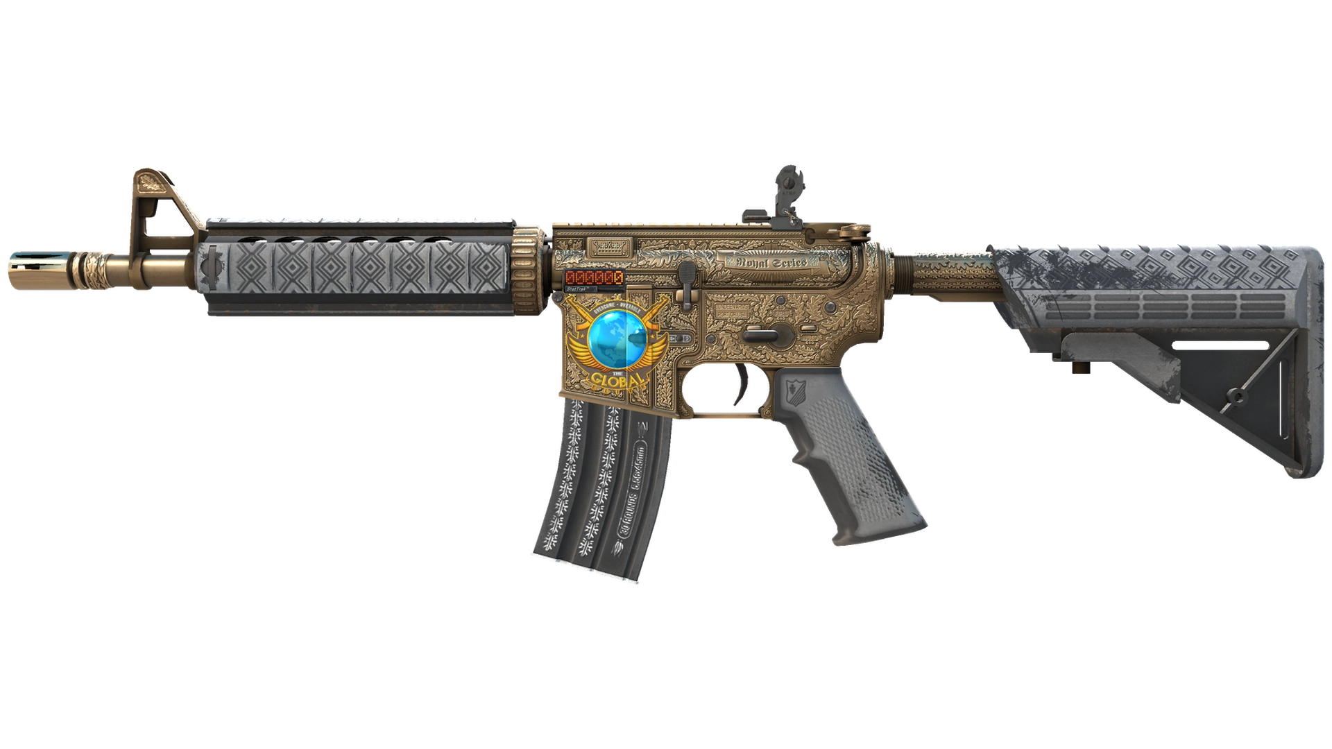 StatTrak™ M4A4 | Royal Paladin (Minimal Wear)