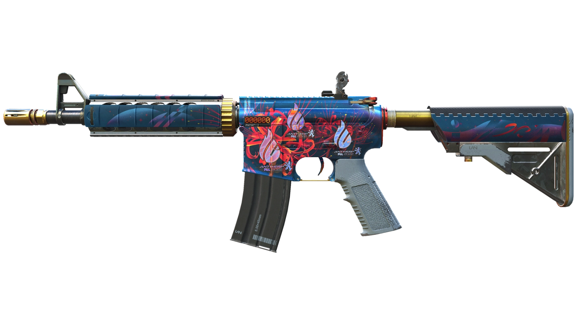 StatTrak™ M4A4 | Ликорис лучистый (После полевых испытаний)