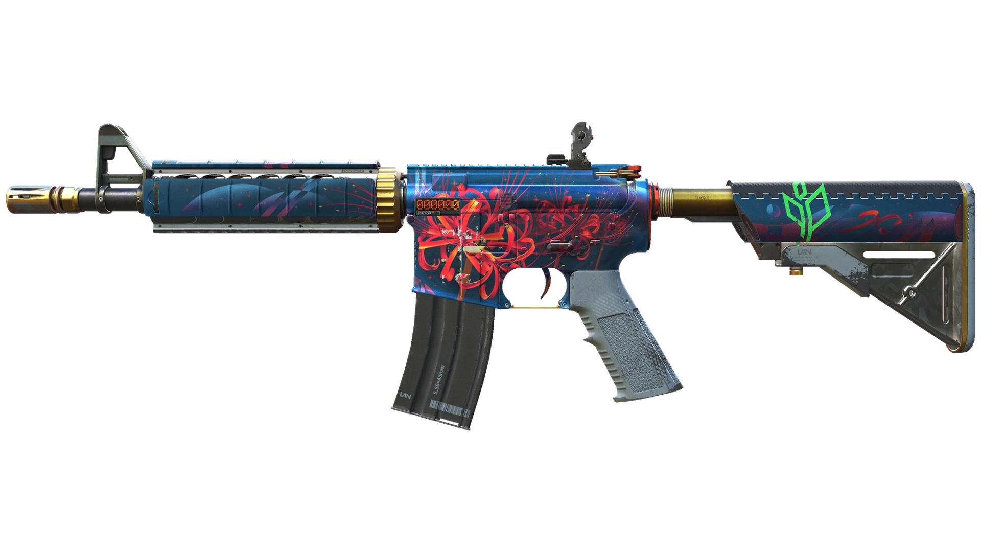 StatTrak™ M4A4 | Spider Lily (Field-Tested)