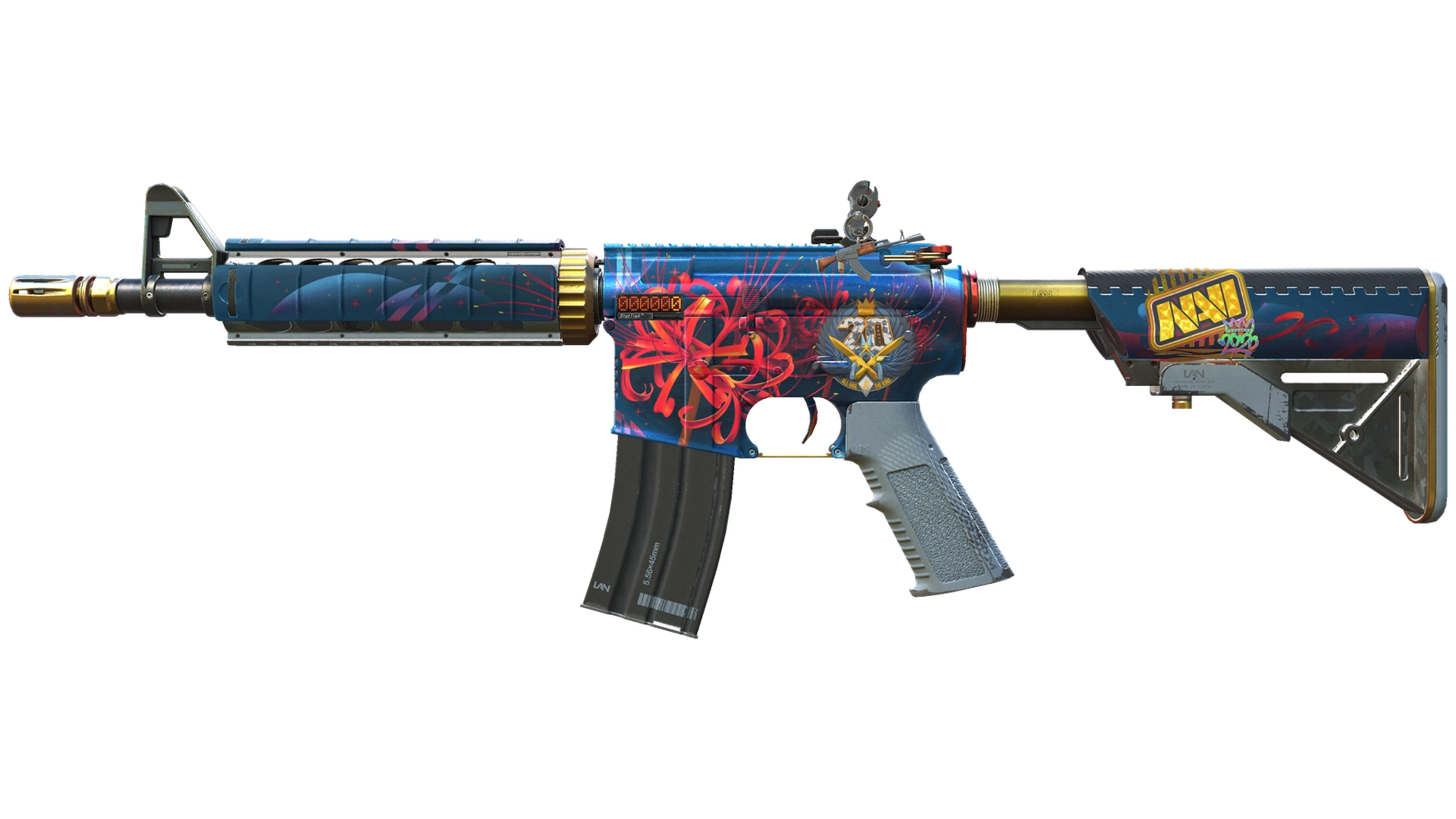 StatTrak™ M4A4 | Ликорис лучистый (После полевых испытаний)