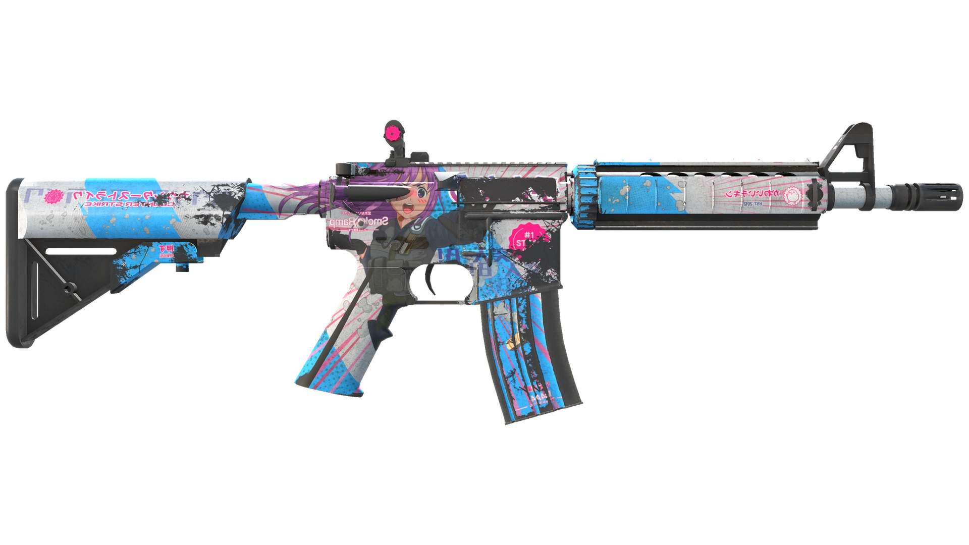 StatTrak™ M4A4 | Temukau (Battle-Scarred)