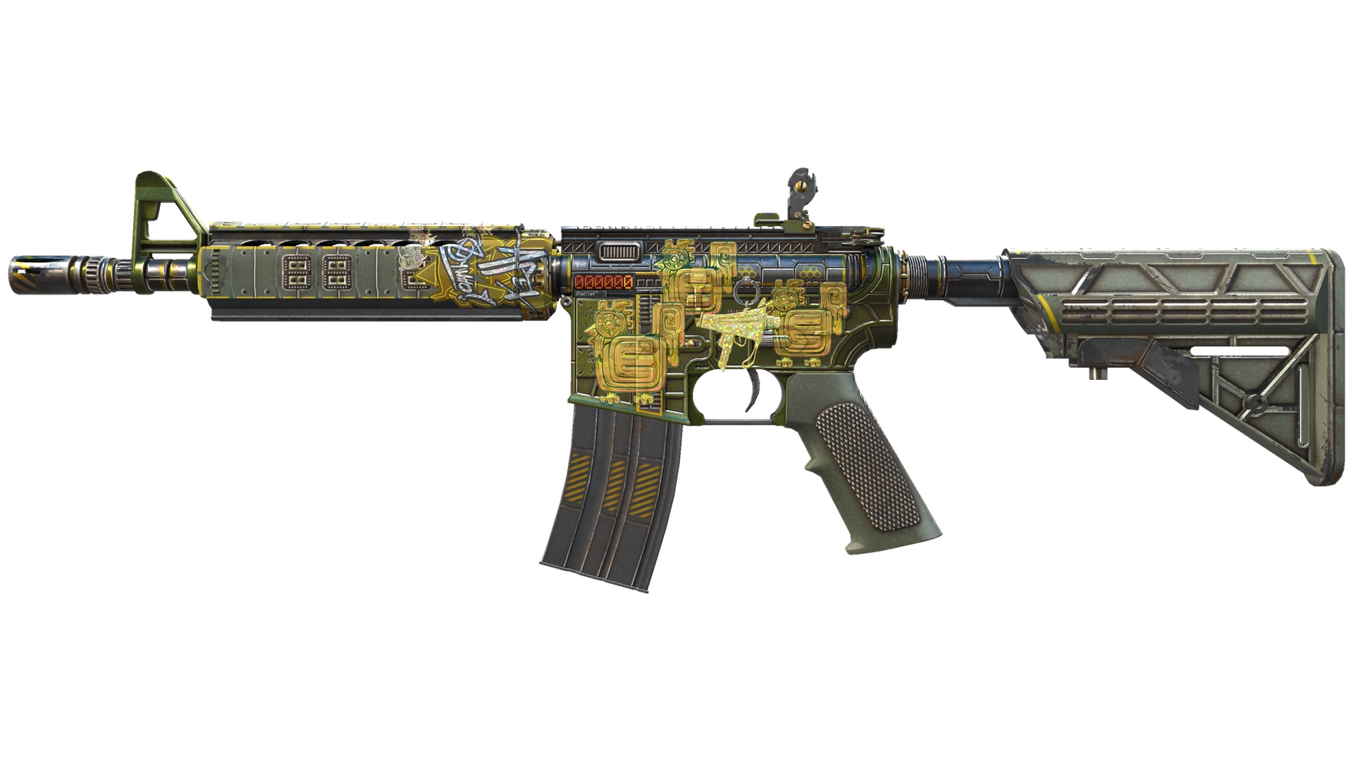 StatTrak™ M4A4 | Звездный крейсер (После полевых испытаний)