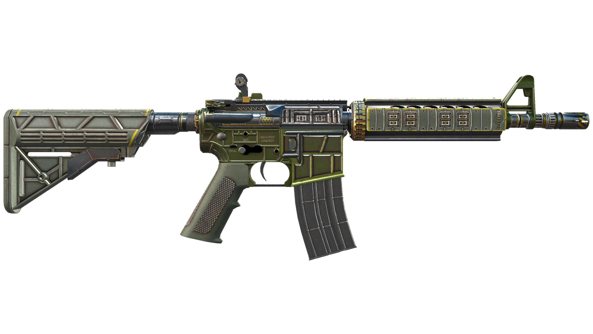 StatTrak™ M4A4 | Звездный крейсер (Немного поношенное)