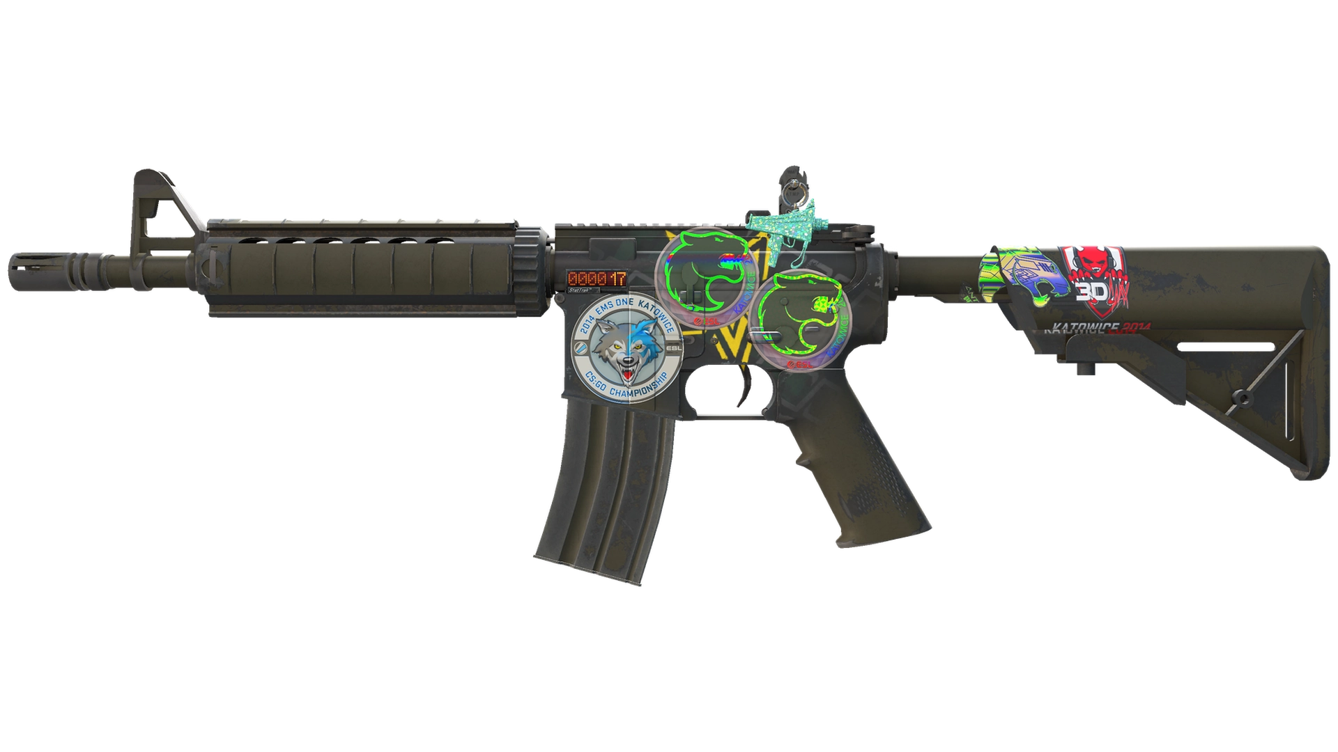 StatTrak™ M4A4 | Зірка (После полевых испытаний)