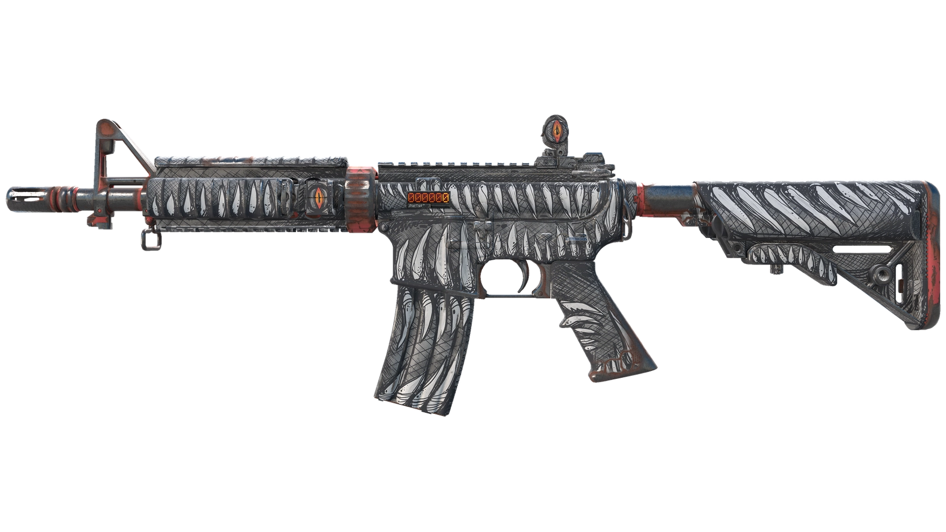 StatTrak™ M4A4 | Zubastick (Factory New)