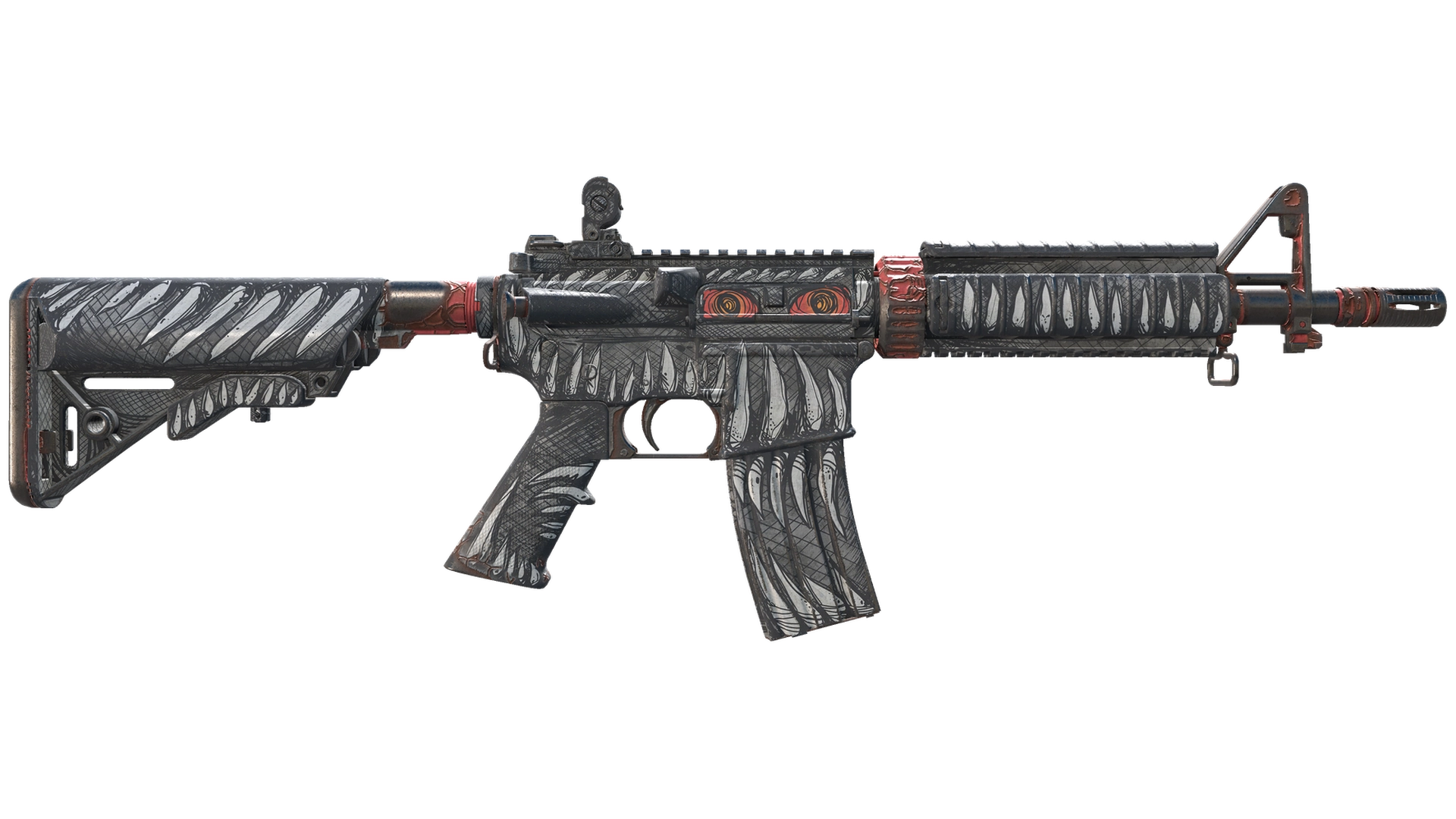 StatTrak™ M4A4 | Zubastick (Well-Worn)