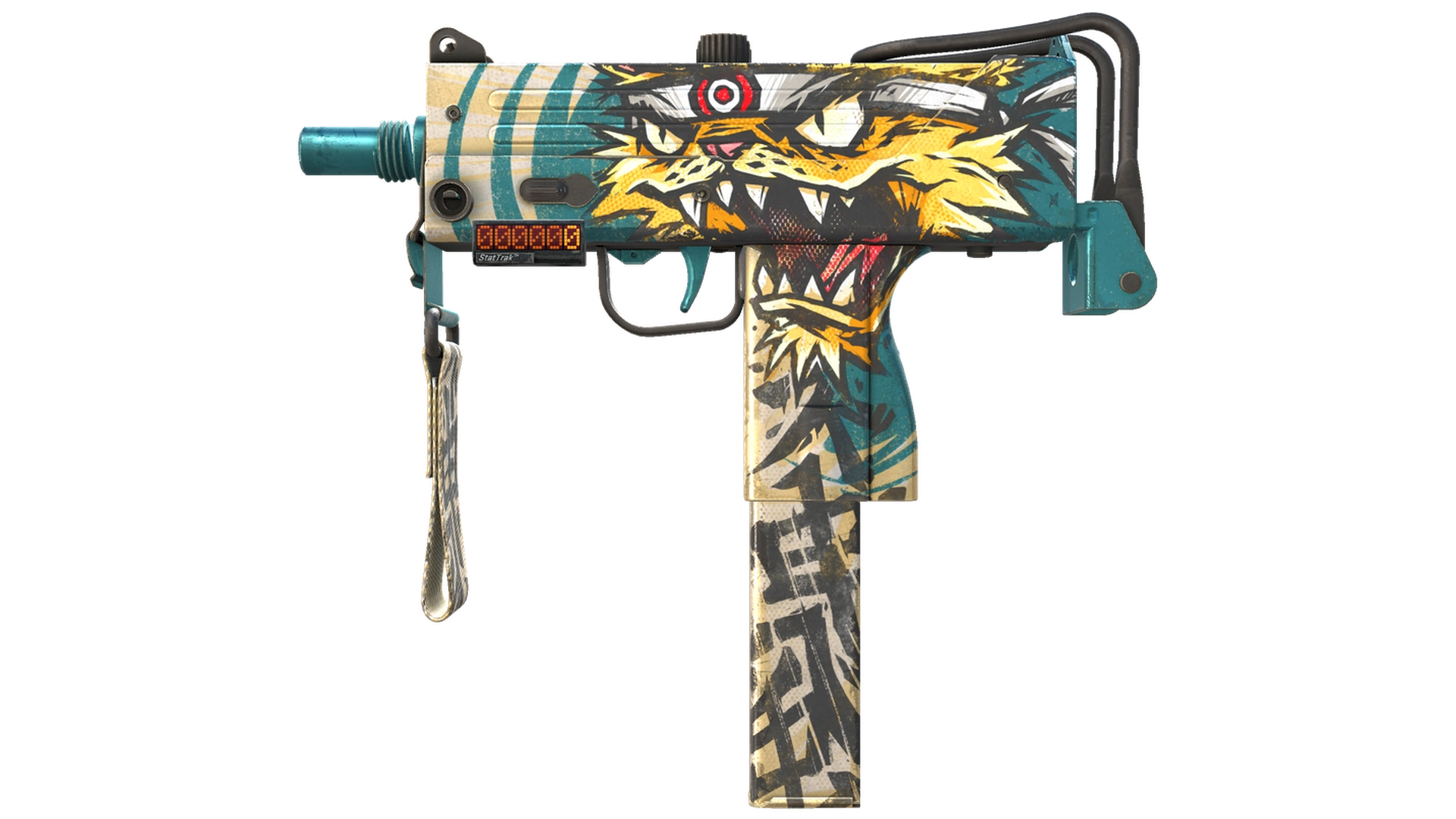 StatTrak™ MAC-10 | Cat Fight (Field-Tested)