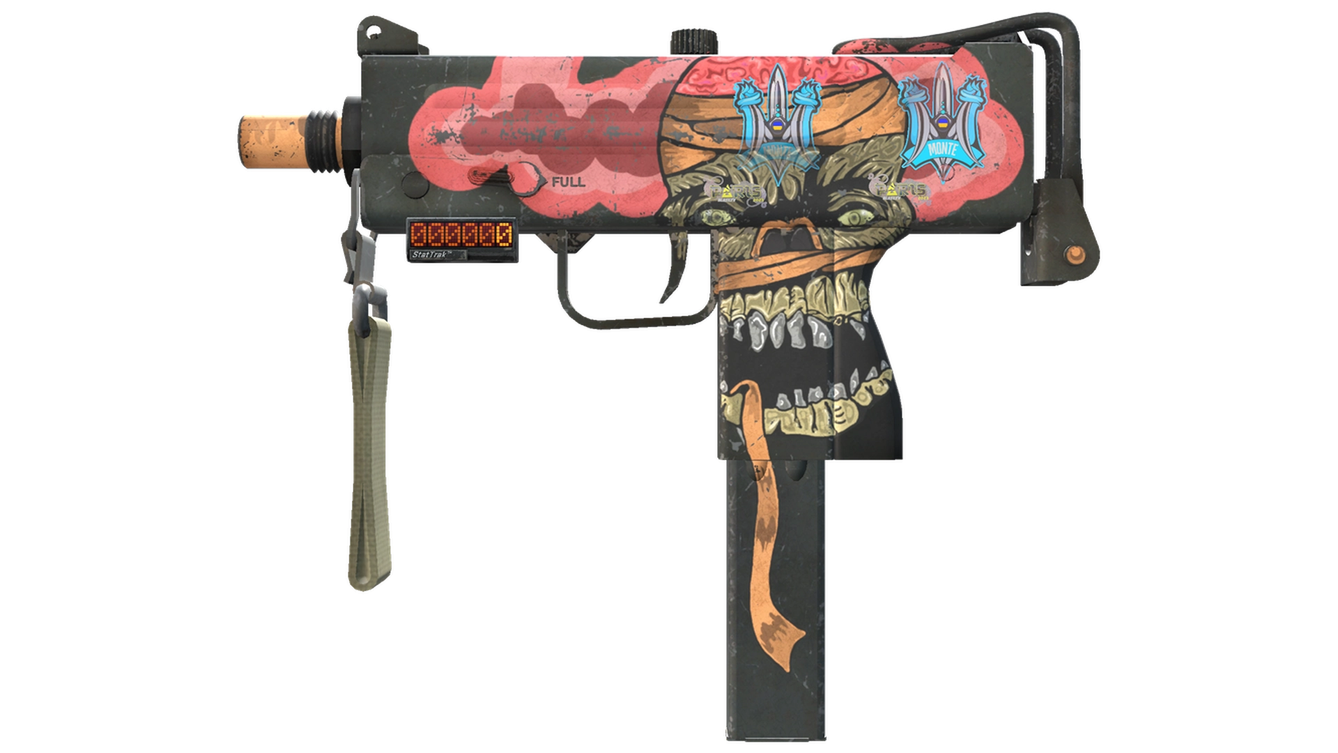 StatTrak™ MAC-10 | Curse (Well-Worn)