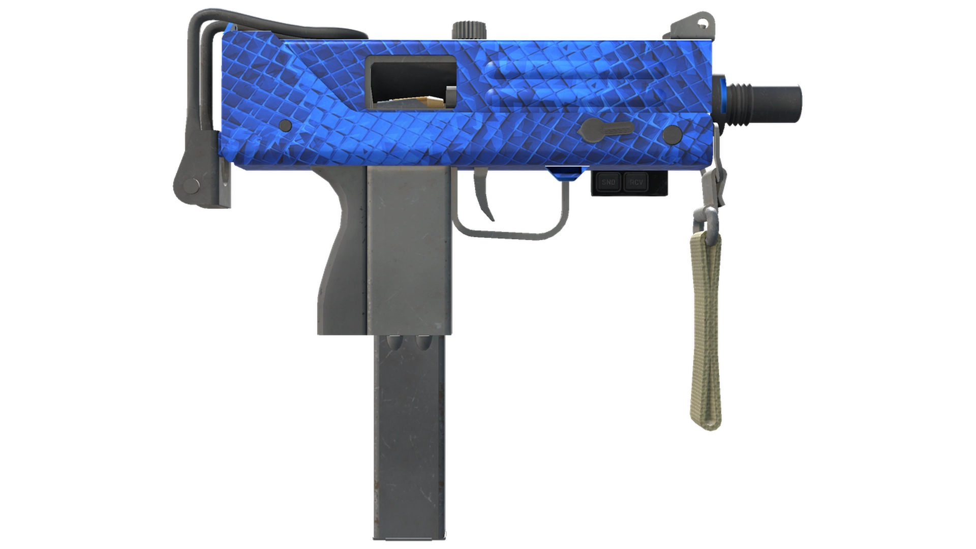 StatTrak™ MAC-10 | Lapis Gator (Factory New)