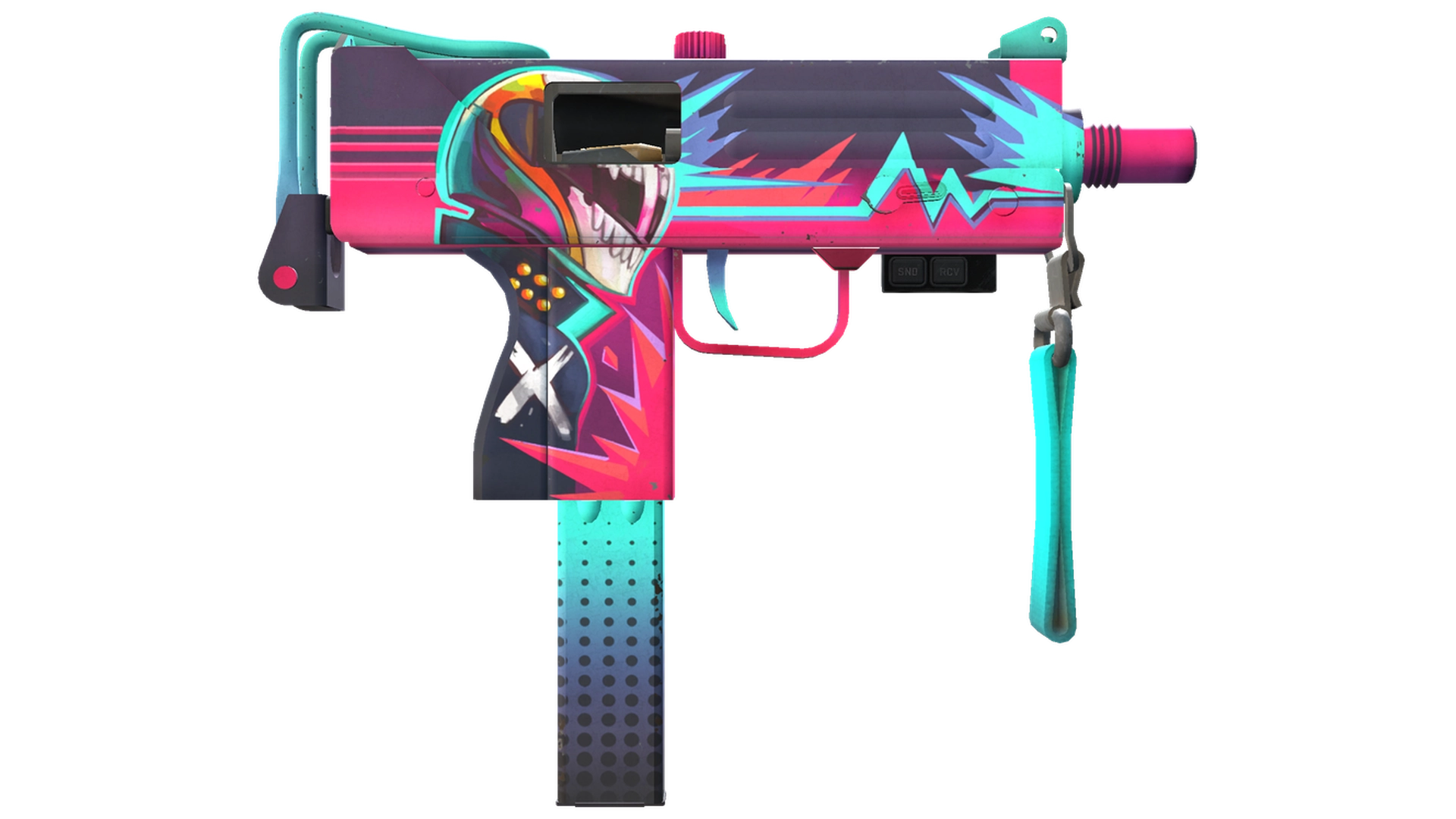 StatTrak™ MAC-10 | Neon Rider (Field-Tested)
