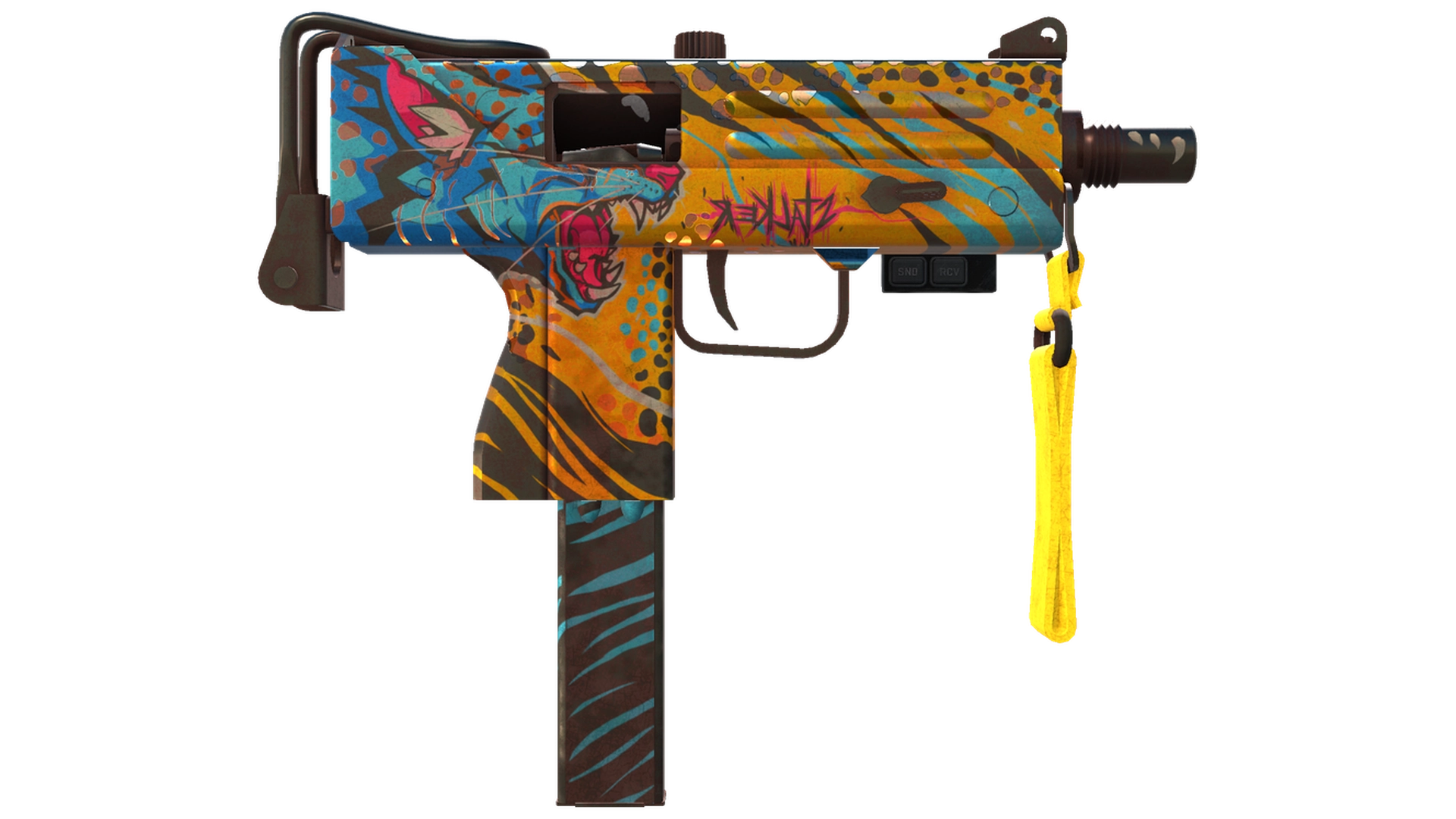 StatTrak™ MAC-10 | Stalker (Battle-Scarred)