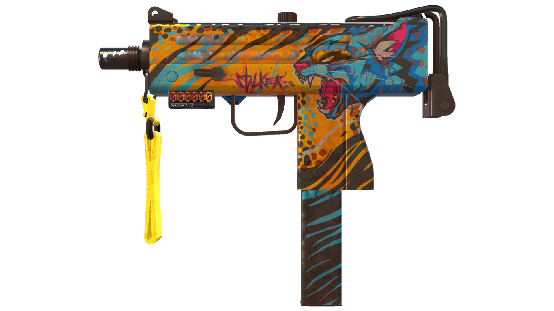StatTrak™ MAC-10 | Stalker (Battle-Scarred)